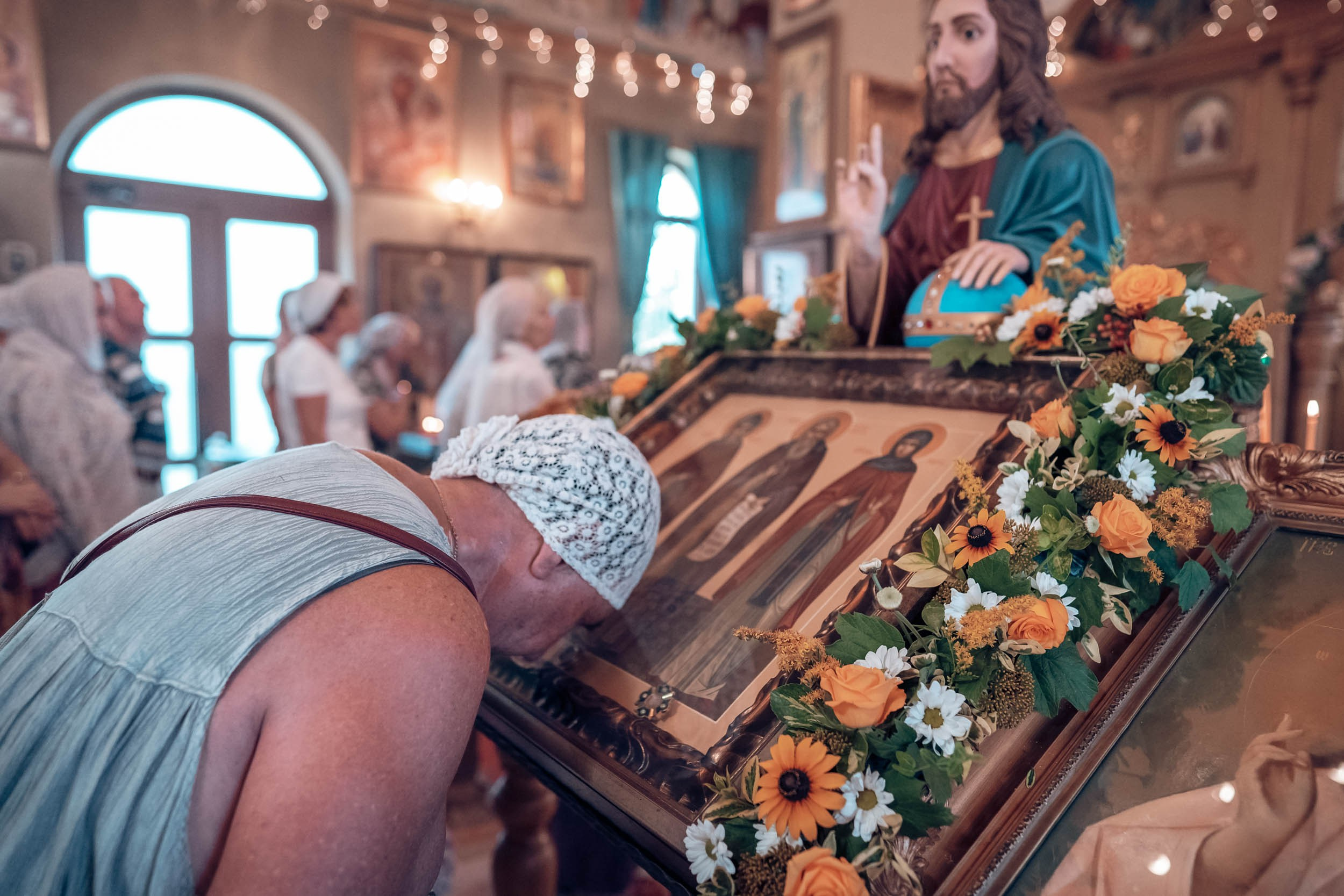 Престольный праздник храма Прп.Сергия Радонежского с. Орлиное. Церковный фотограф Севастополь