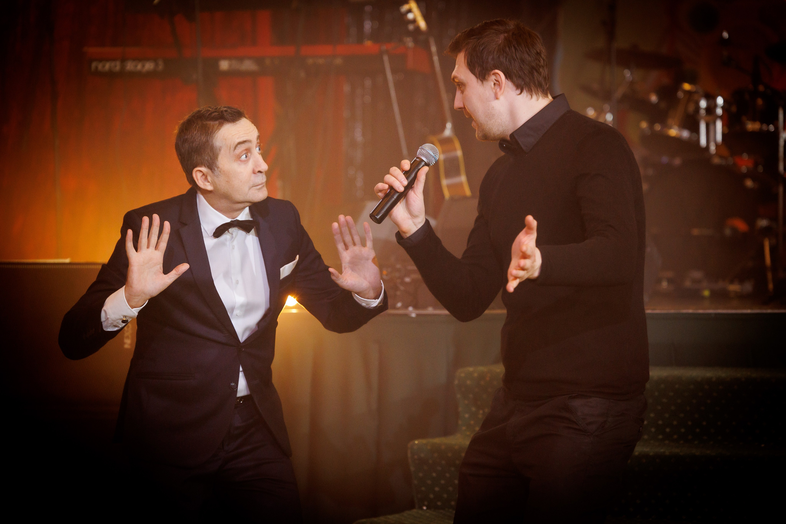 Новый год. Ведущий Валерий Чигинцев