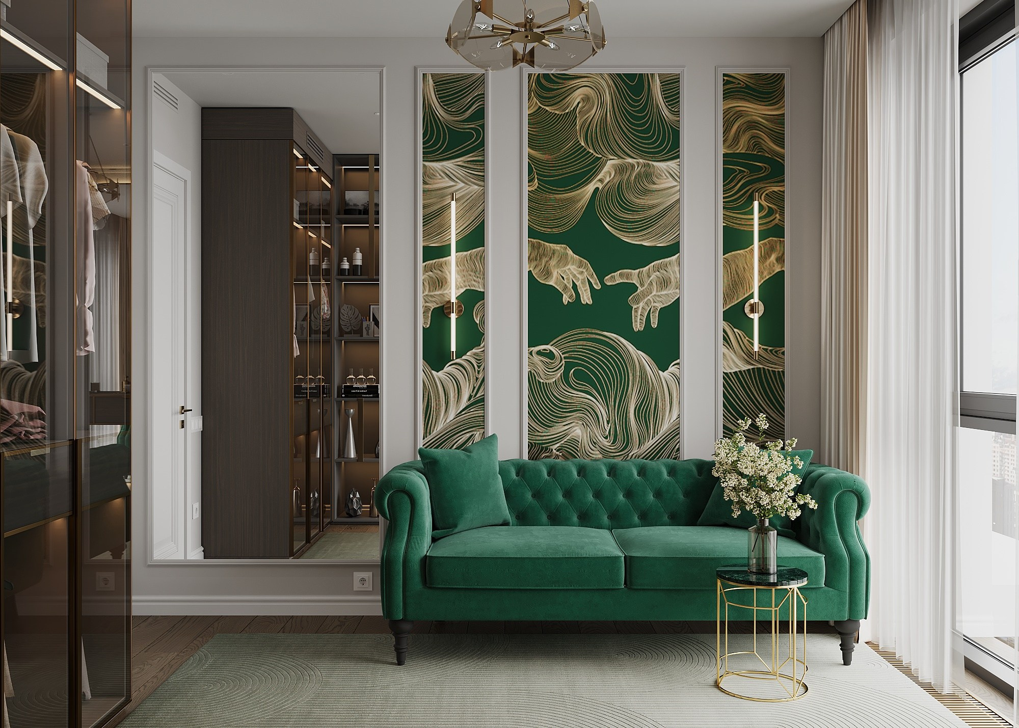 ЖК ШАГАЛ. Irina Balykina — Interior 3D Visualisation