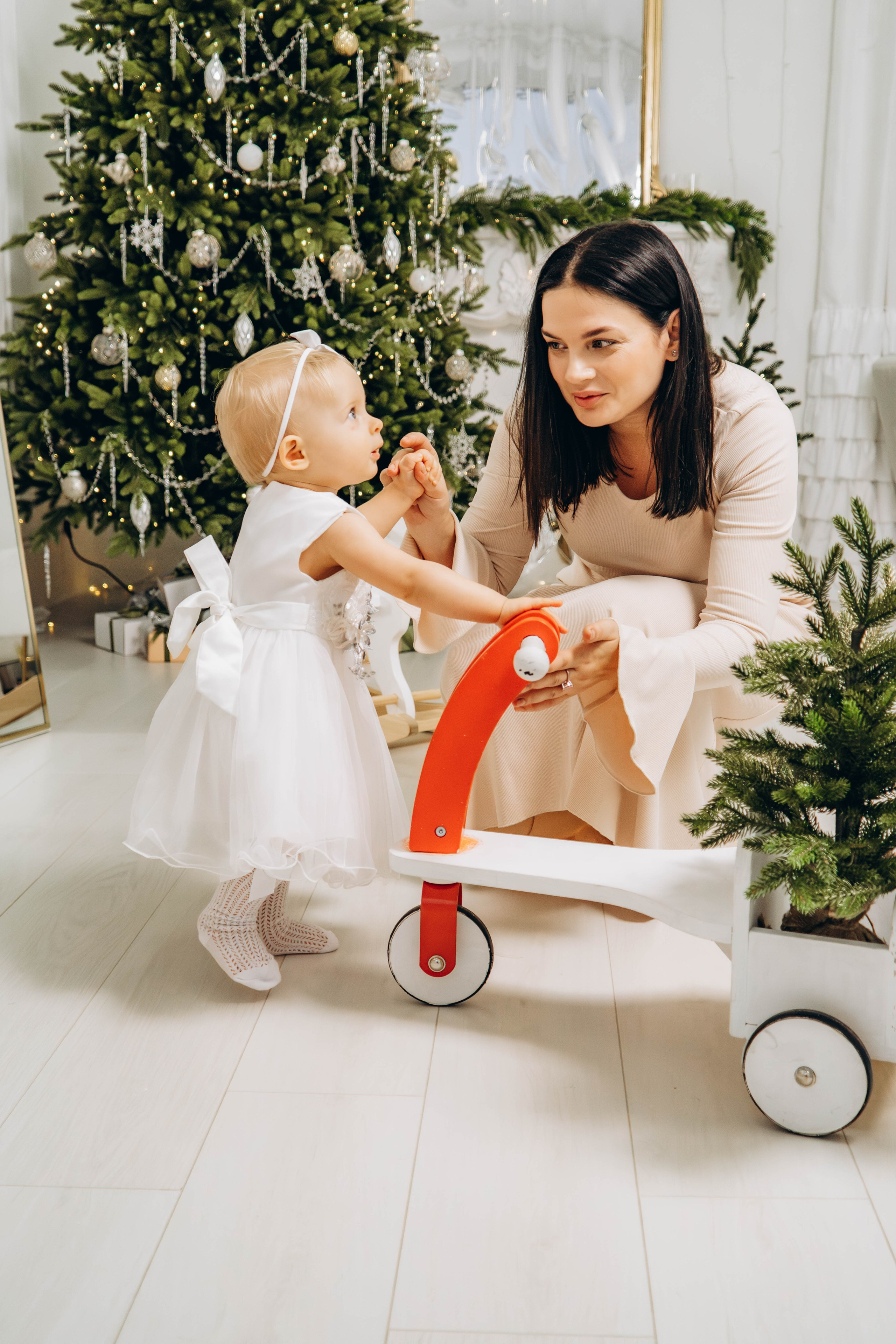 Съемка на годик малышки. Студия «LuLu». Фотограф Москва Валерия Веденина