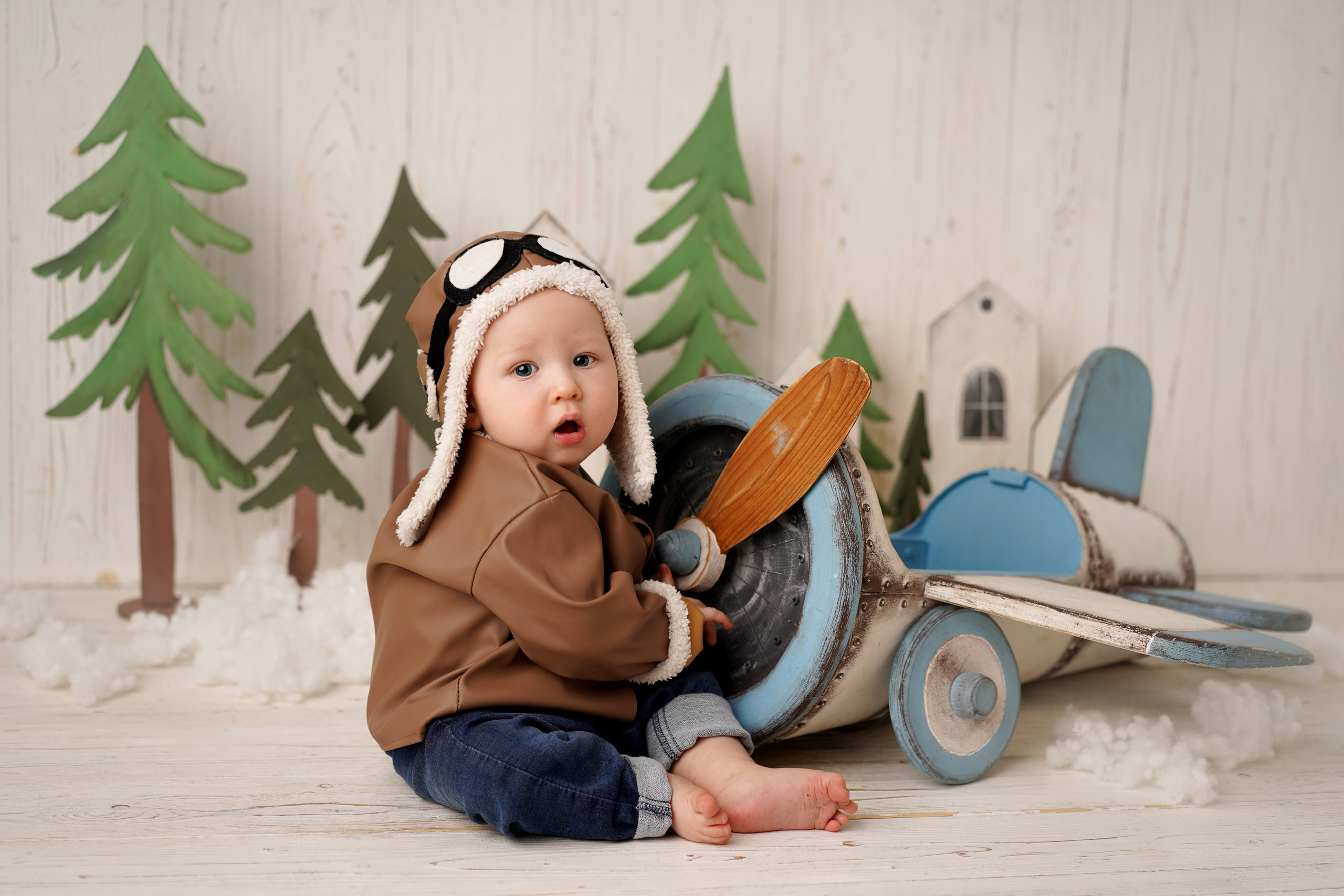 Годики. Фотограф новорождённых в Москве Елена Левина