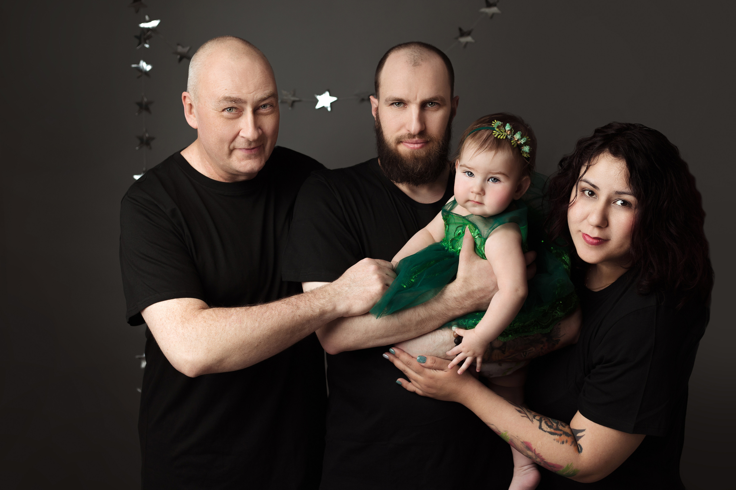 С родителями. Фотограф беременности, новорожденных Москва. годики под ключ