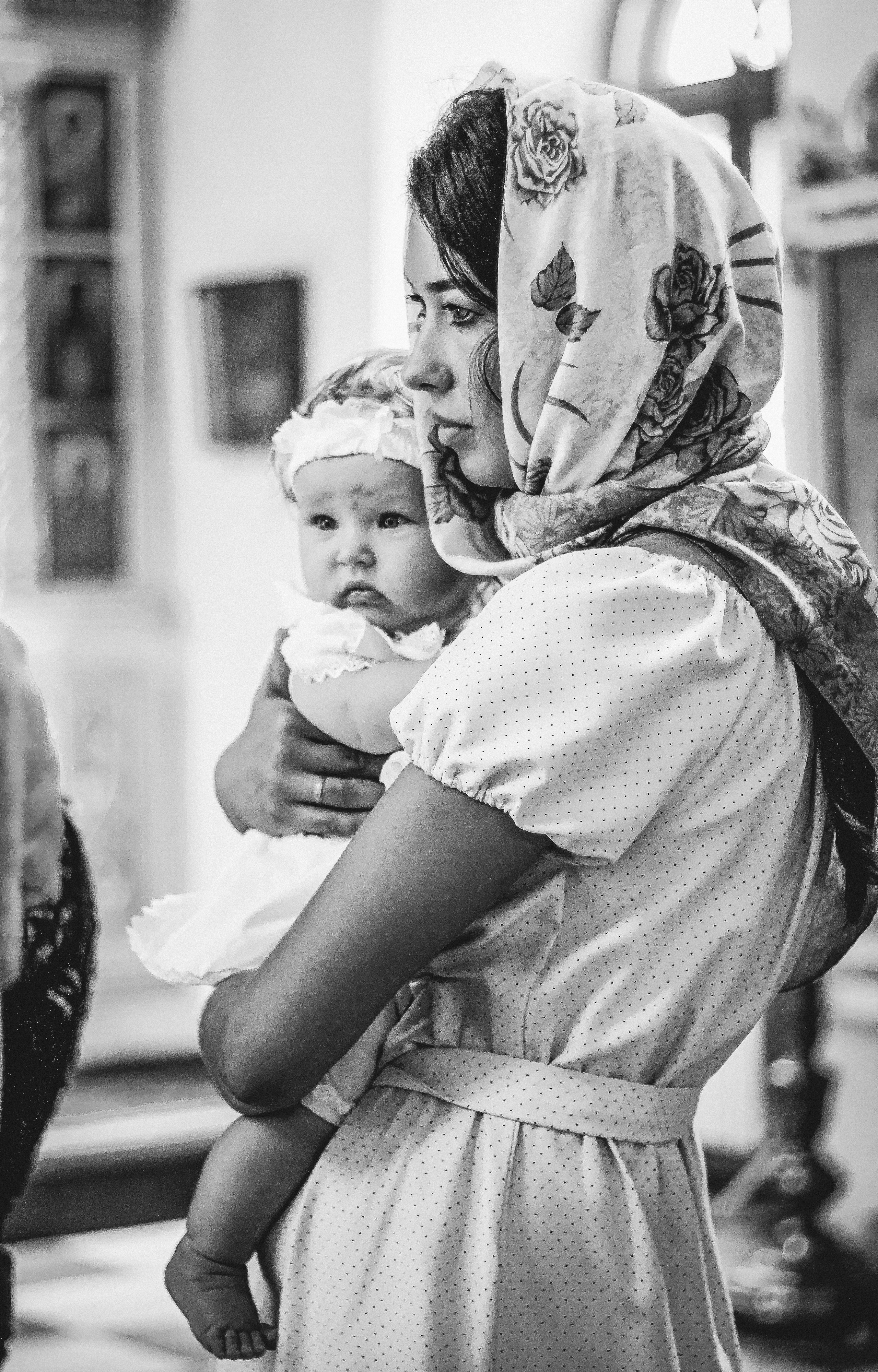 Крещение. Фотосессия беременности & материнства Коломна