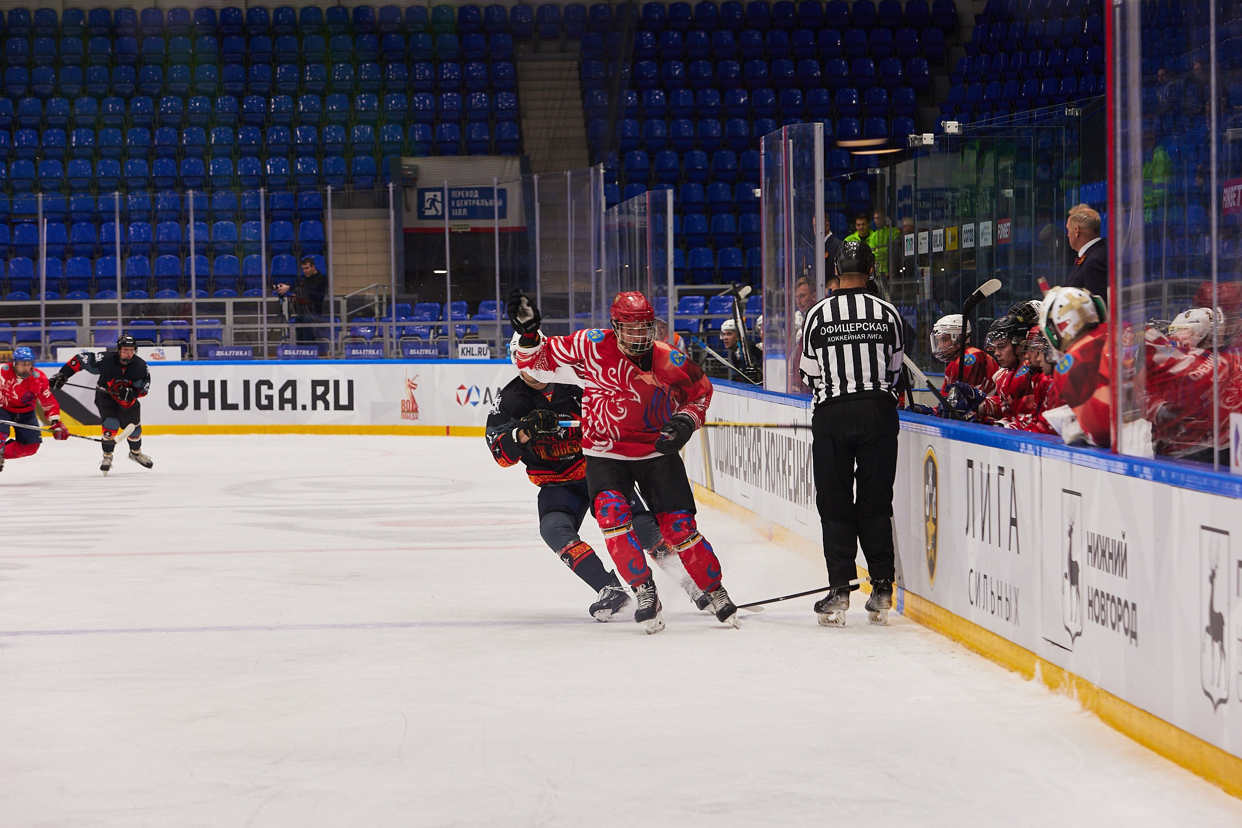 Репортаж. Офицерская хоккейная лига 2025 год. Спортивный фотограф Некрасов Денис
