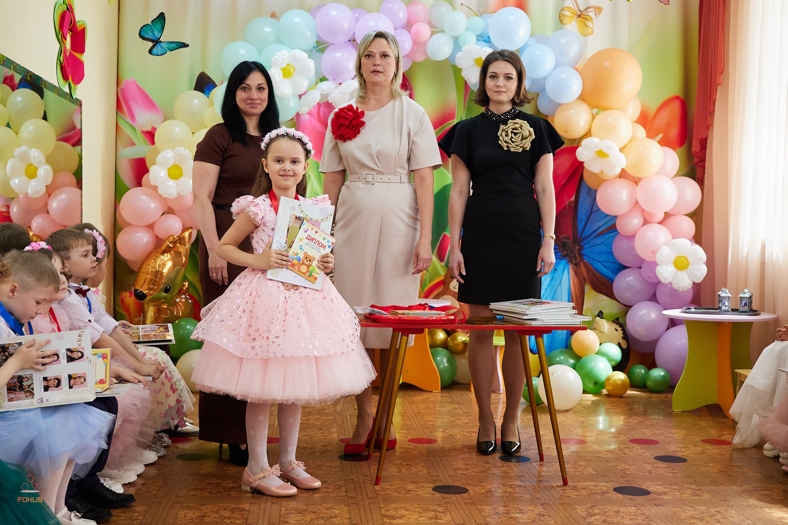 Выпускной детский сад. Спортивный фотограф Некрасов Денис