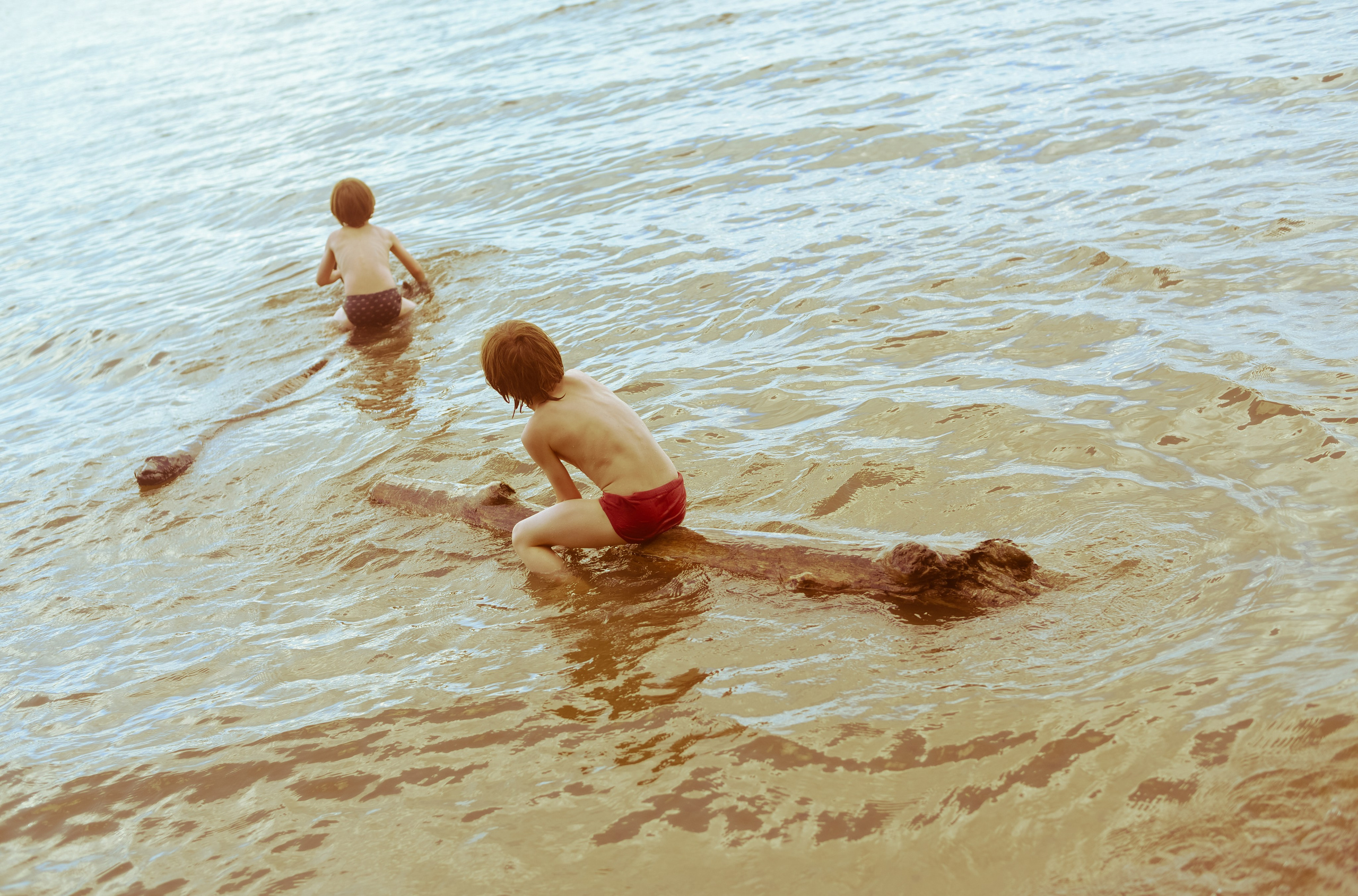 Берег, рак и капибара. Детский и семейный фотограф в Новосибирске Саша Дорошенко