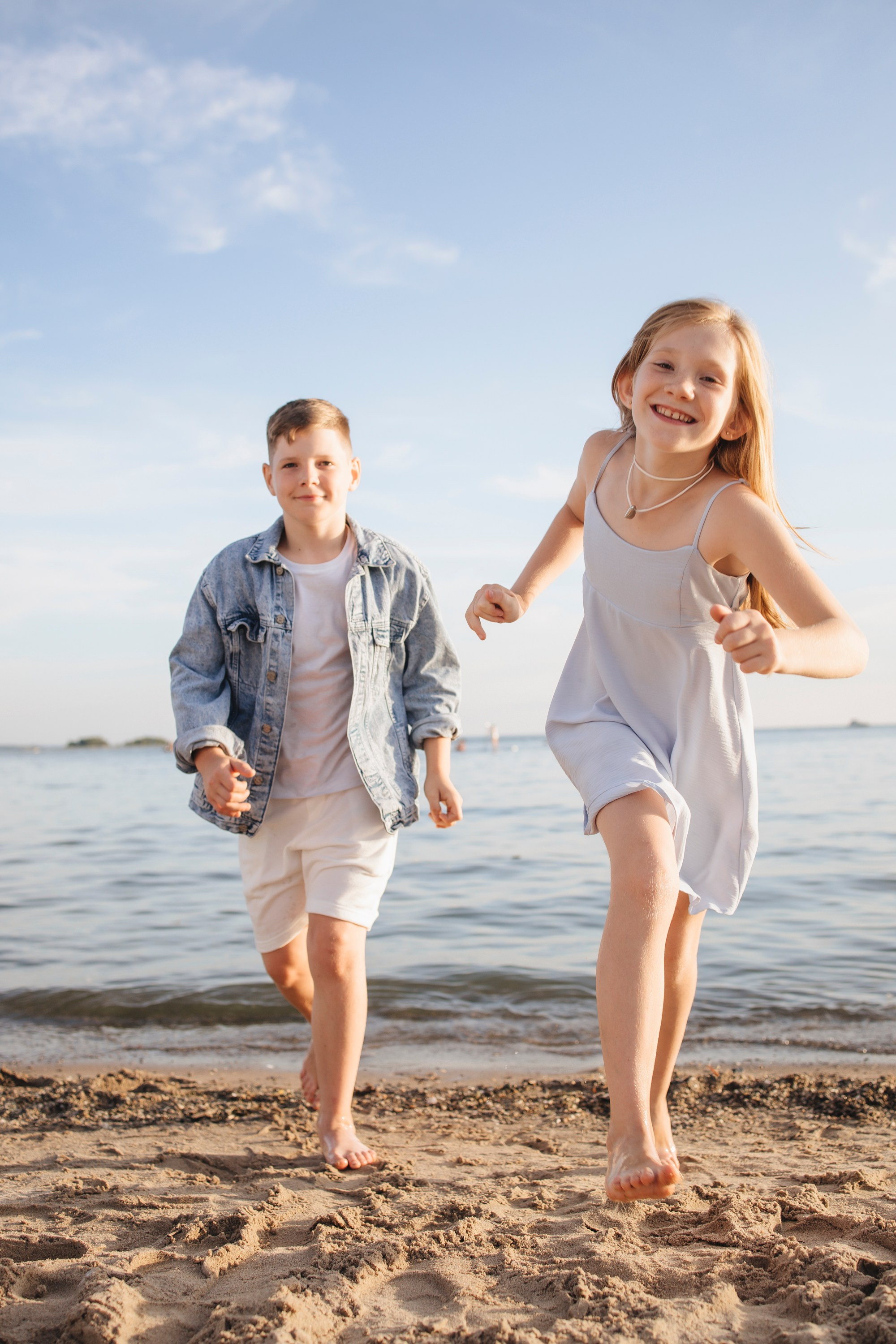 Прогулка на закате. Фотограф Новосибирск