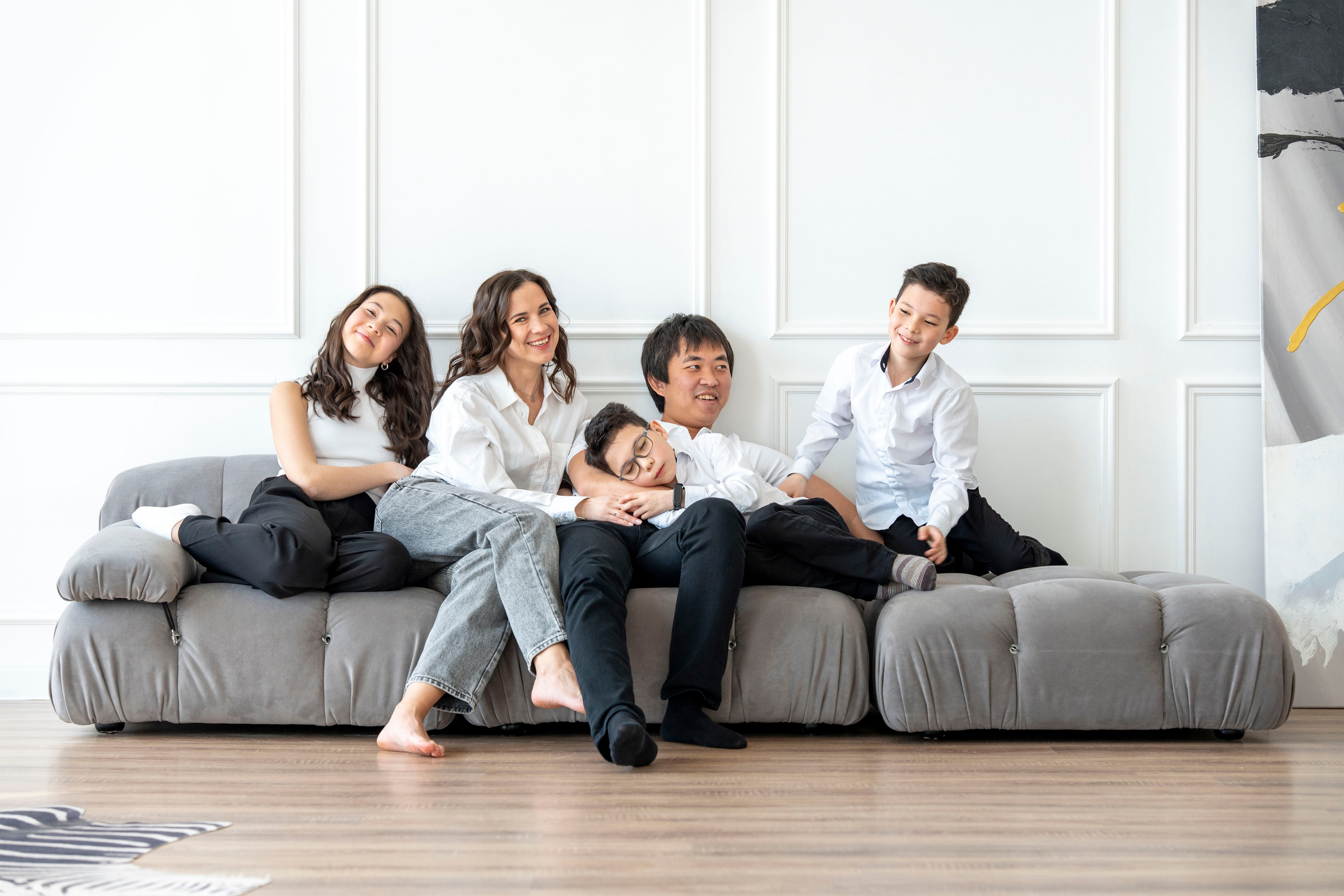 Полина, Павел, Арина, Арсений и Александр. Главная