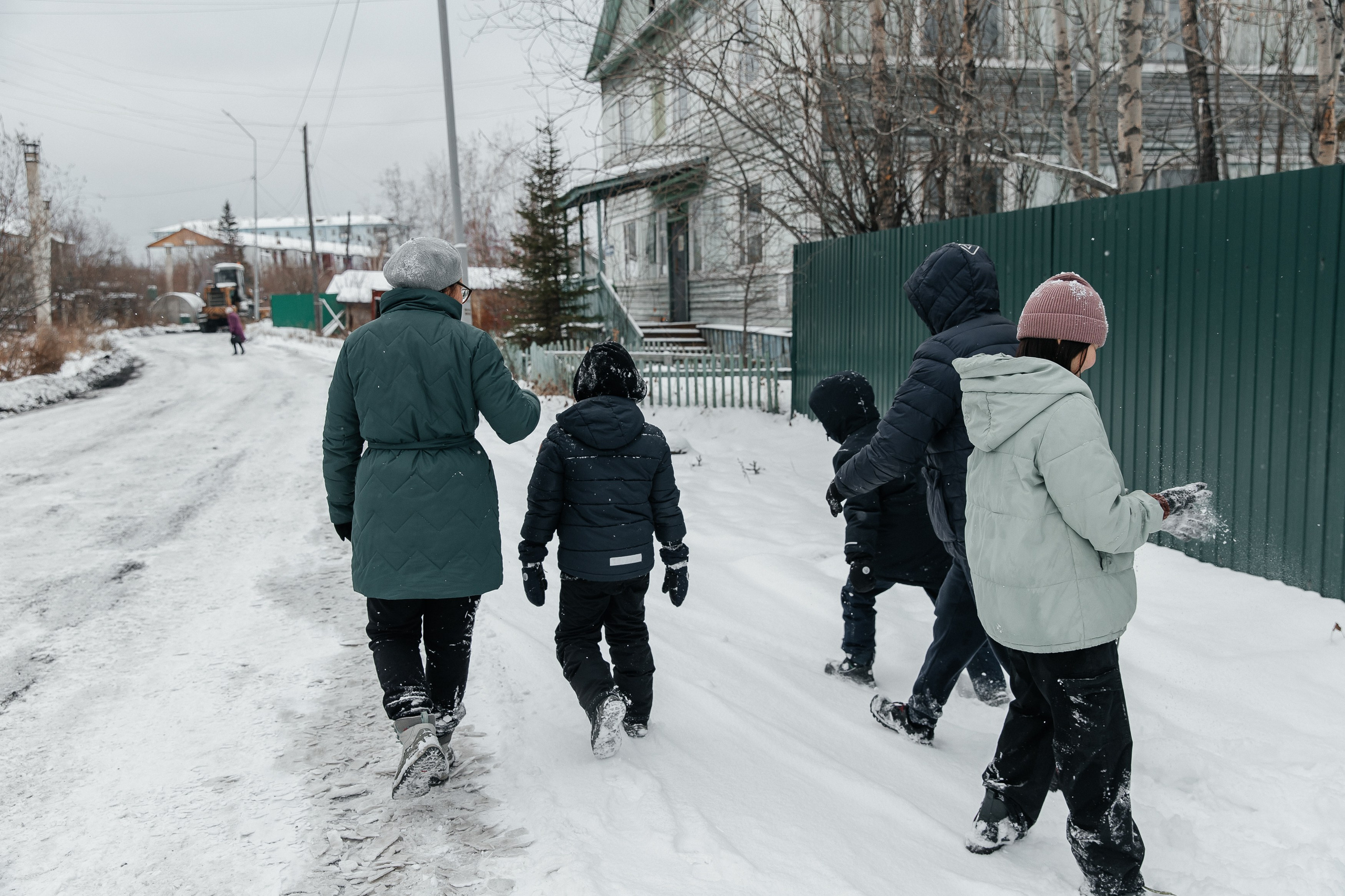 Степановы. Воронистая Анастасия. Фотограф Якутия, Томпонский район