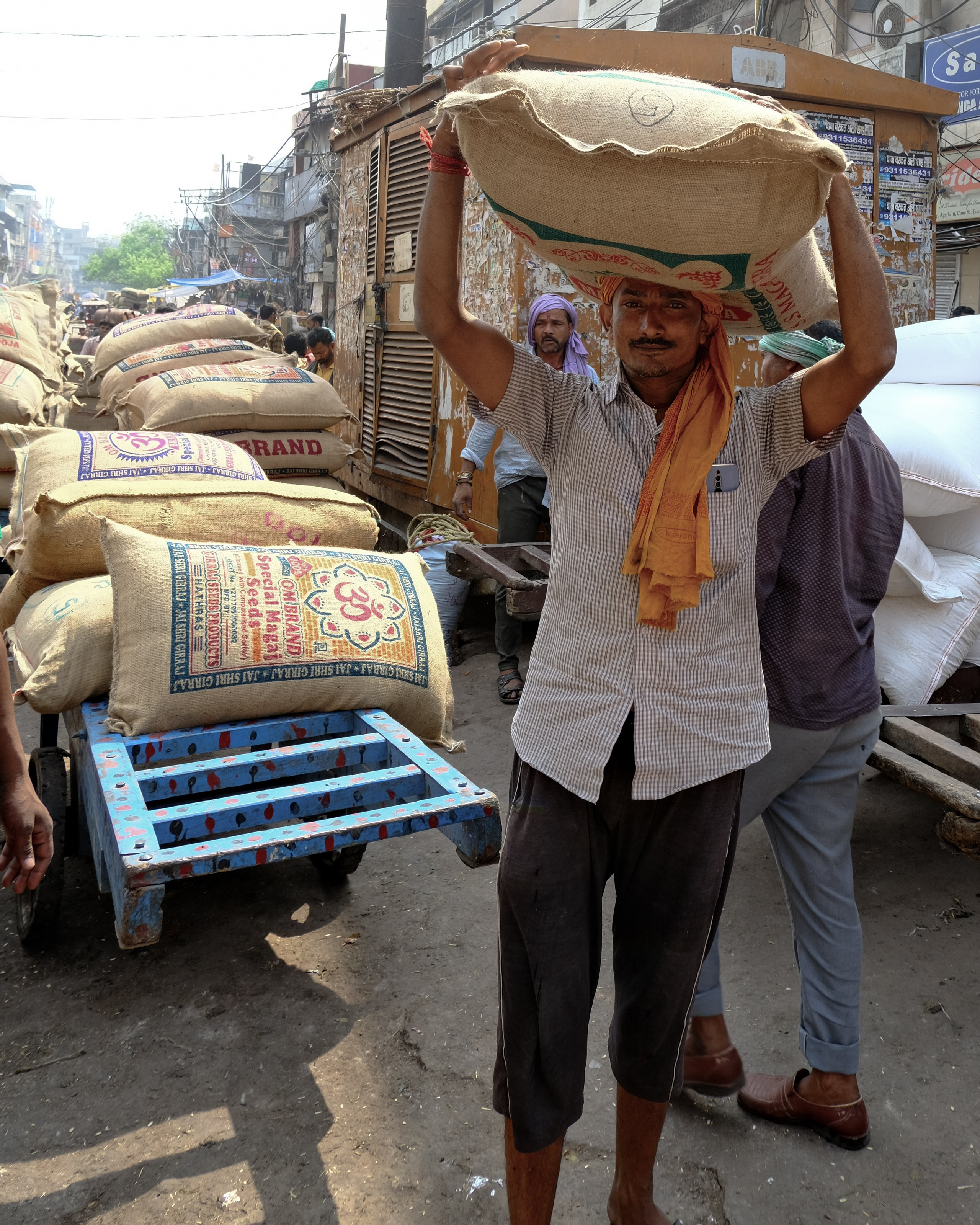 Дели: Рынок и Трущобы. Фотографии из путешествий
