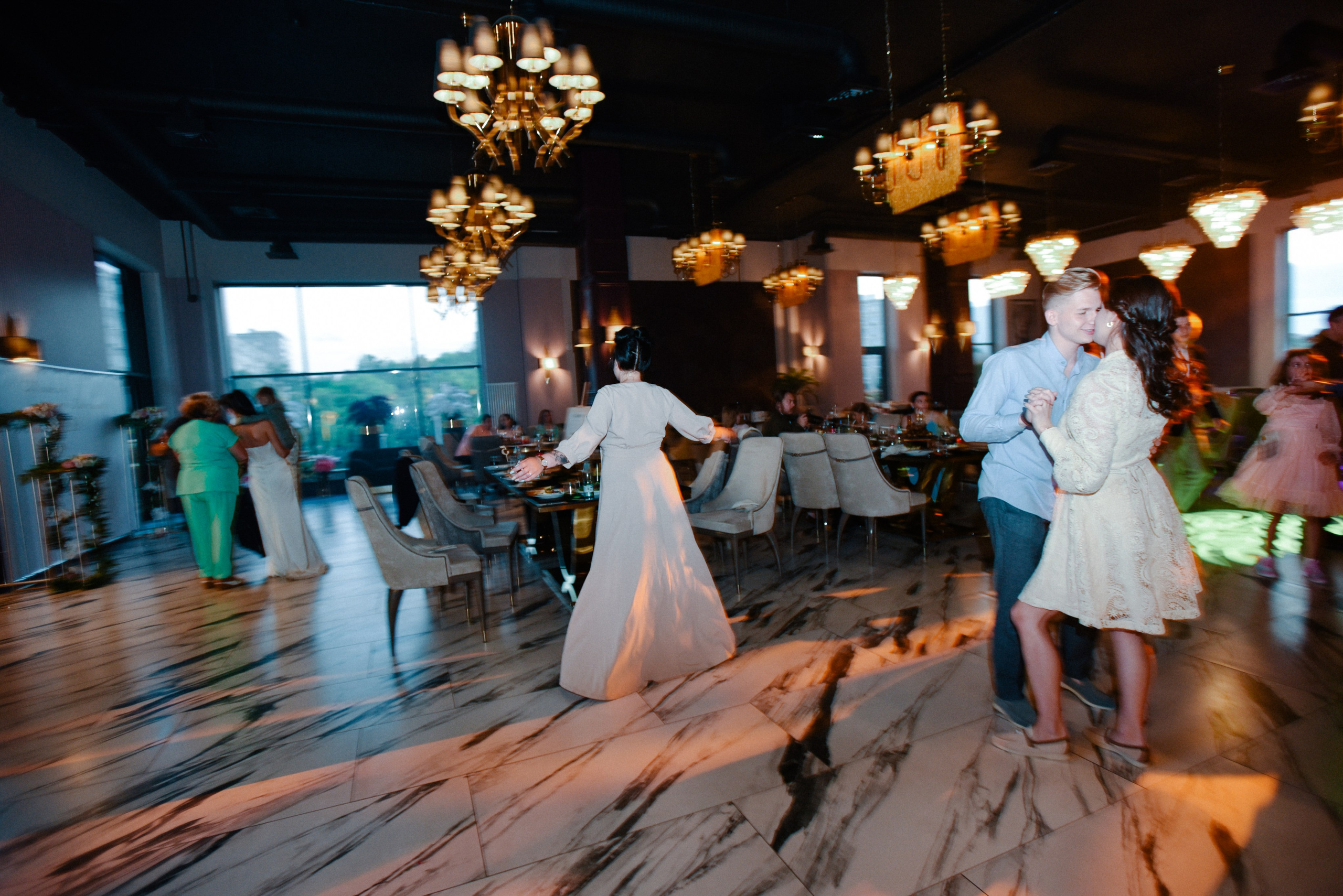 Виктор и Ангелина Банкет на 100 гостей Ресторан Segreto. Фотограф Лола Волна, город Москва