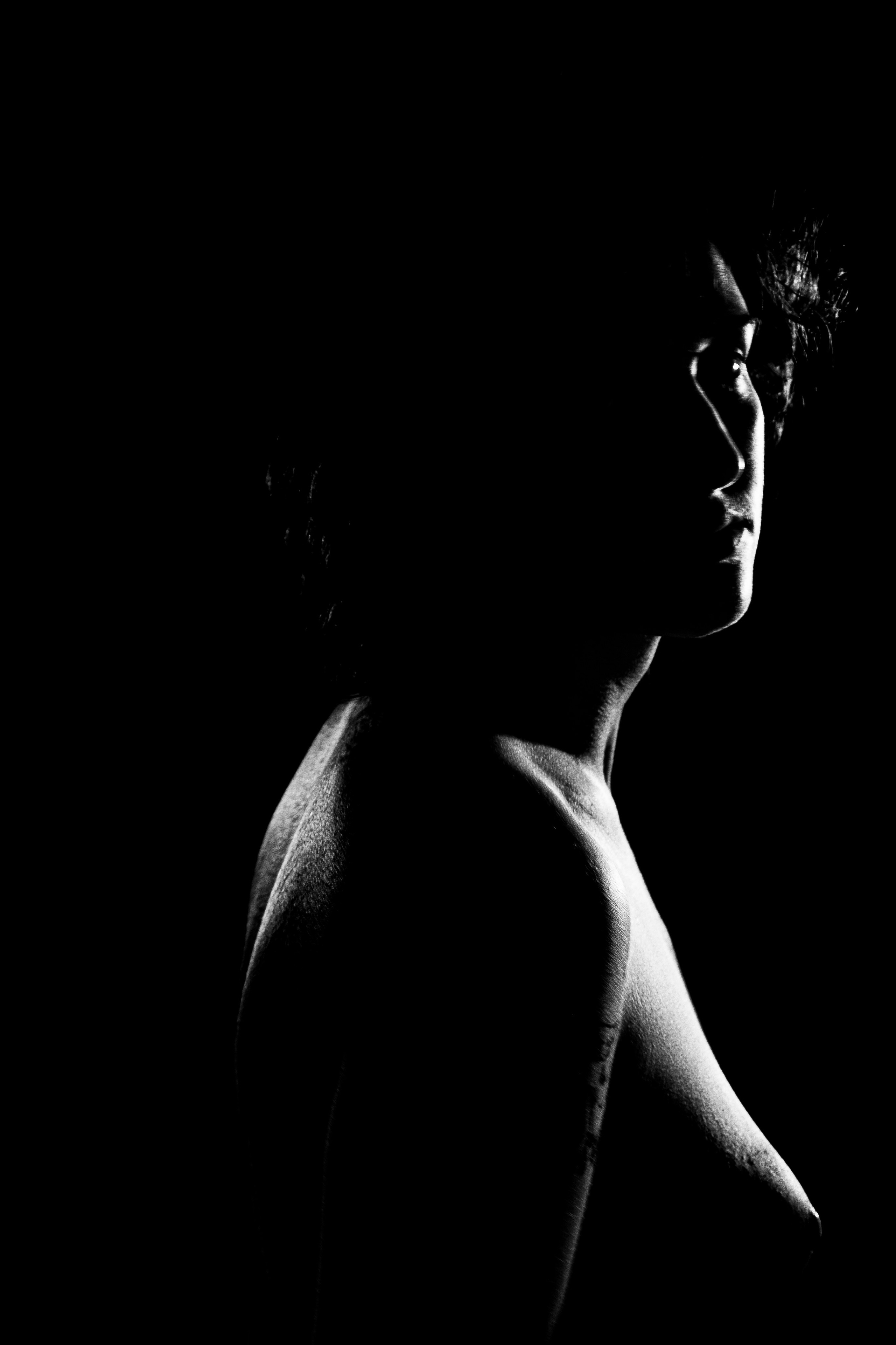 Настя Облако. Черно-белый фотограф Дмитрий Пчелкин