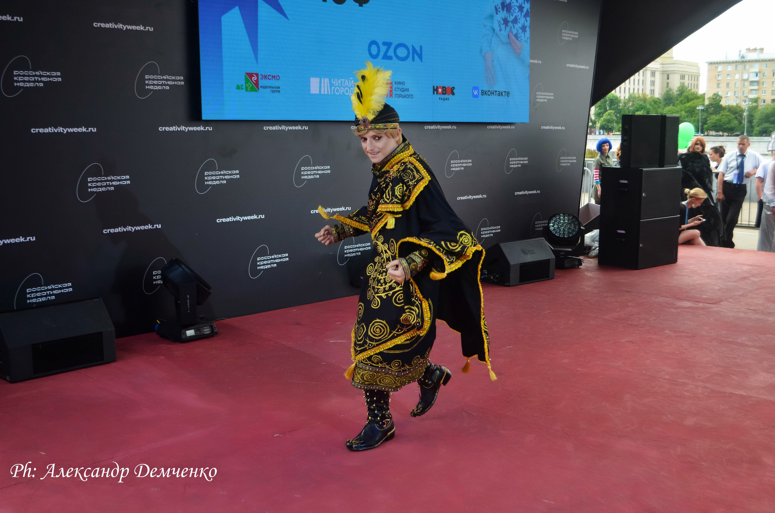 Фотосессия в Парке Горького на Лидеры молодого контента