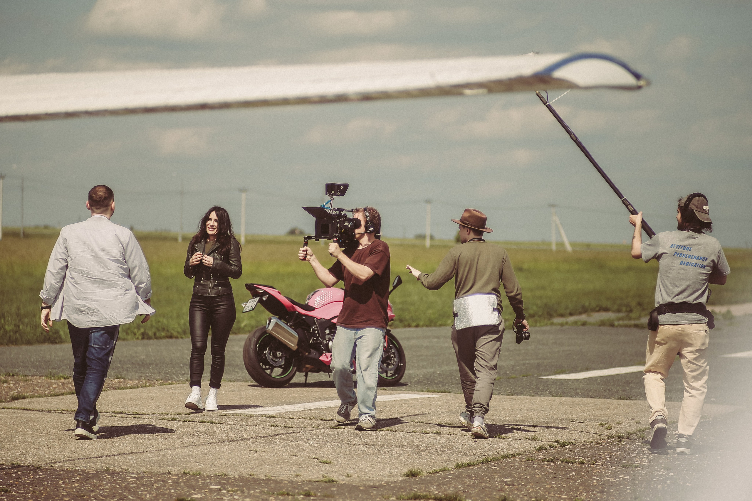 Съёмки фильма «Полёт души». Аэродром Северка. Антонина Морозова, профессиональный семейный фотограф видеограф