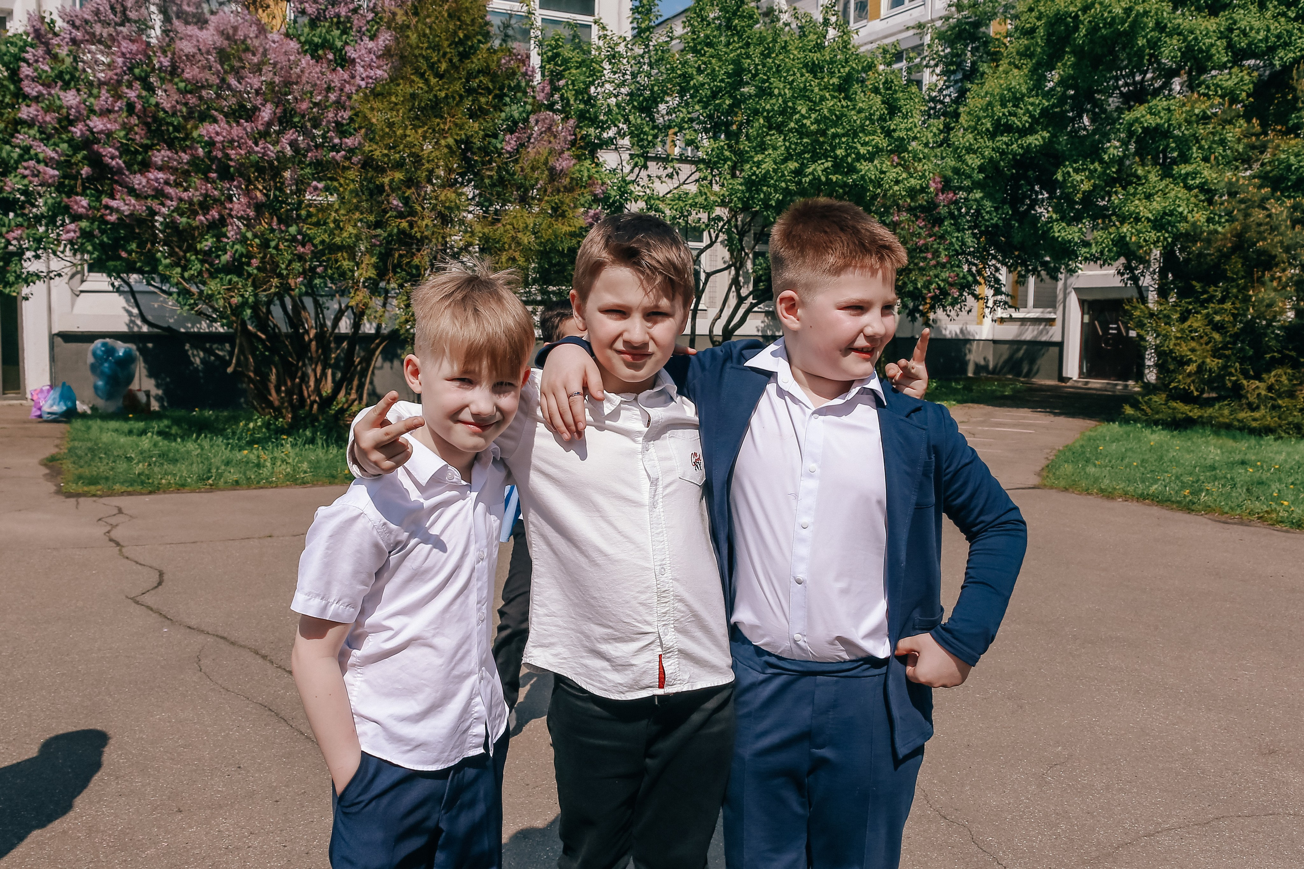 Школьная детская съёмка первоклассников. Антонина Морозова, профессиональный семейный фотограф видеограф