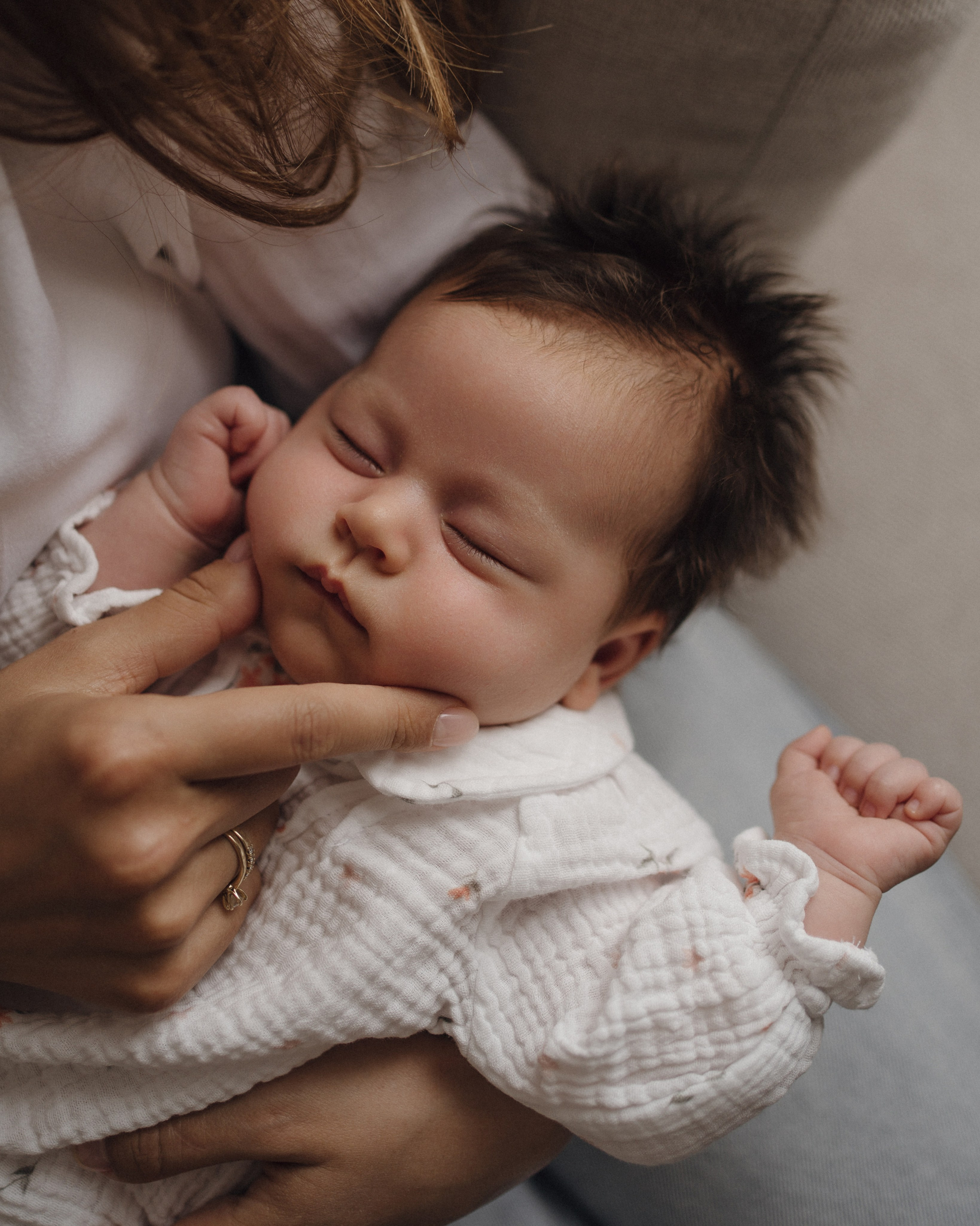 Домашняя фотосессия Эммы (1 месяц). Свадебный фотограф в Краснодаре и Сочи Винидиктова Екатерина