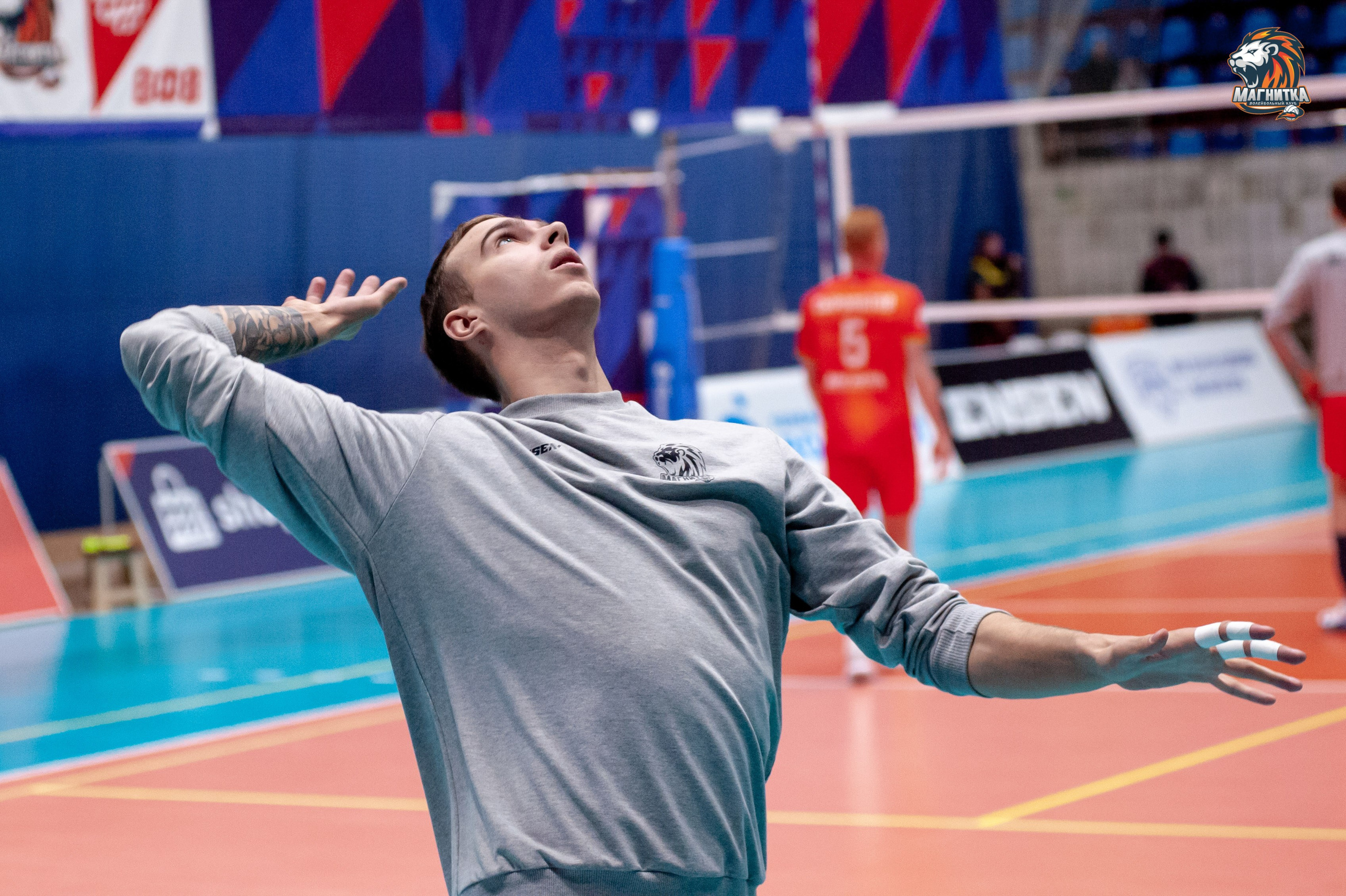 Чемпионат России по волейболу. Высшая лига А. Магнитка — Локомотив-Изумруд. Фотограф Магнитогорск Данил Семенов