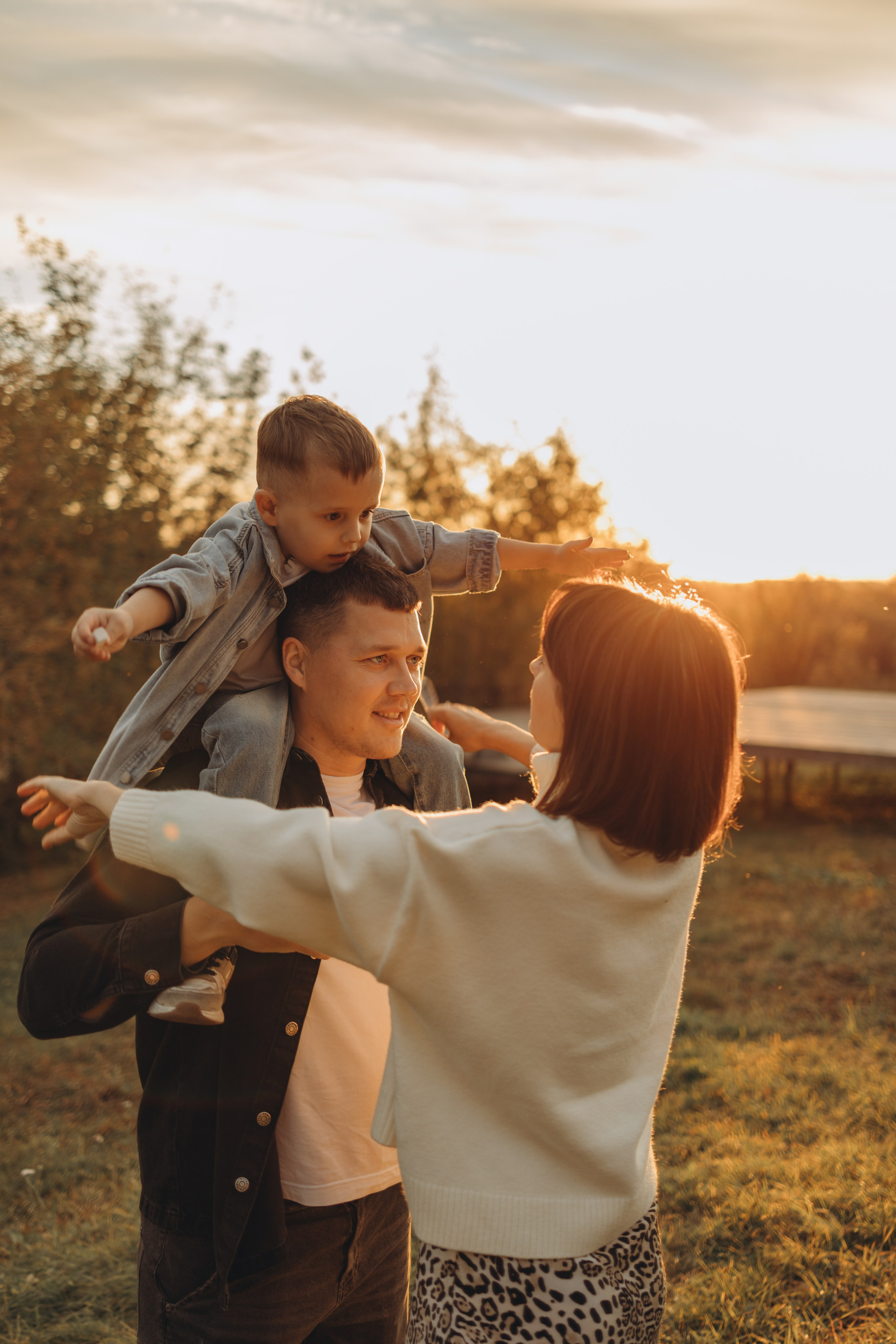 Сентябрьский вечер. Семейный и детский фотограф в Тюмени Вика Алленова
