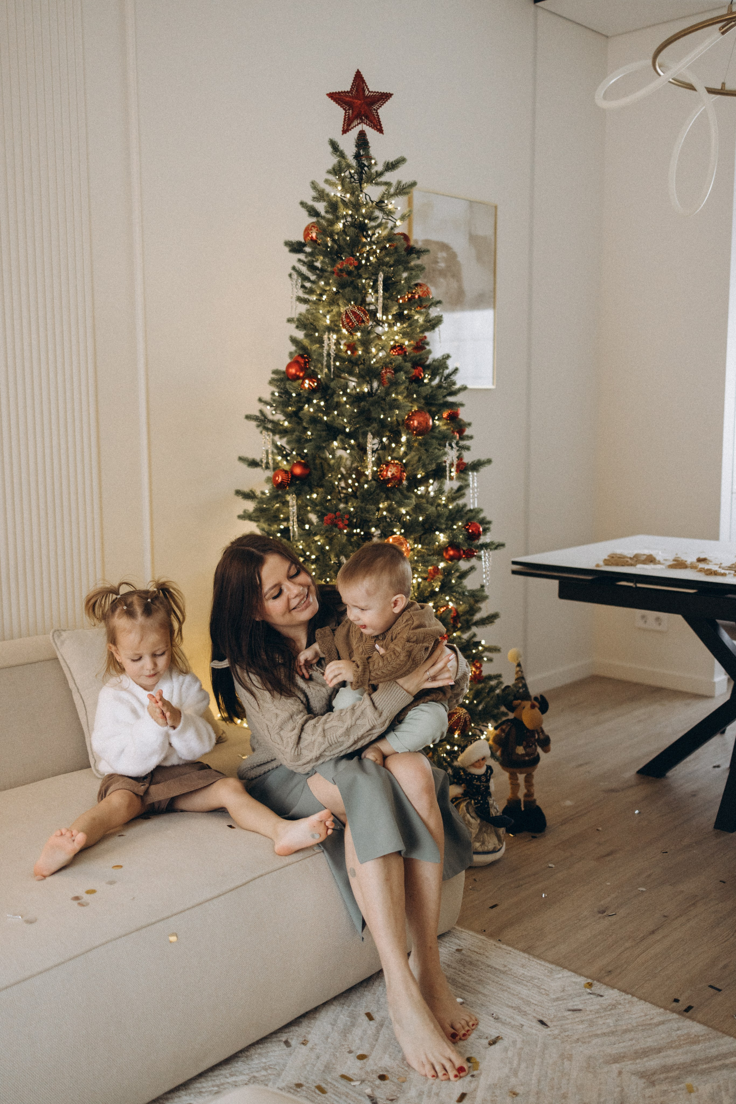 Новый года дома. Семейный и детский фотограф в Тюмени Вика Алленова