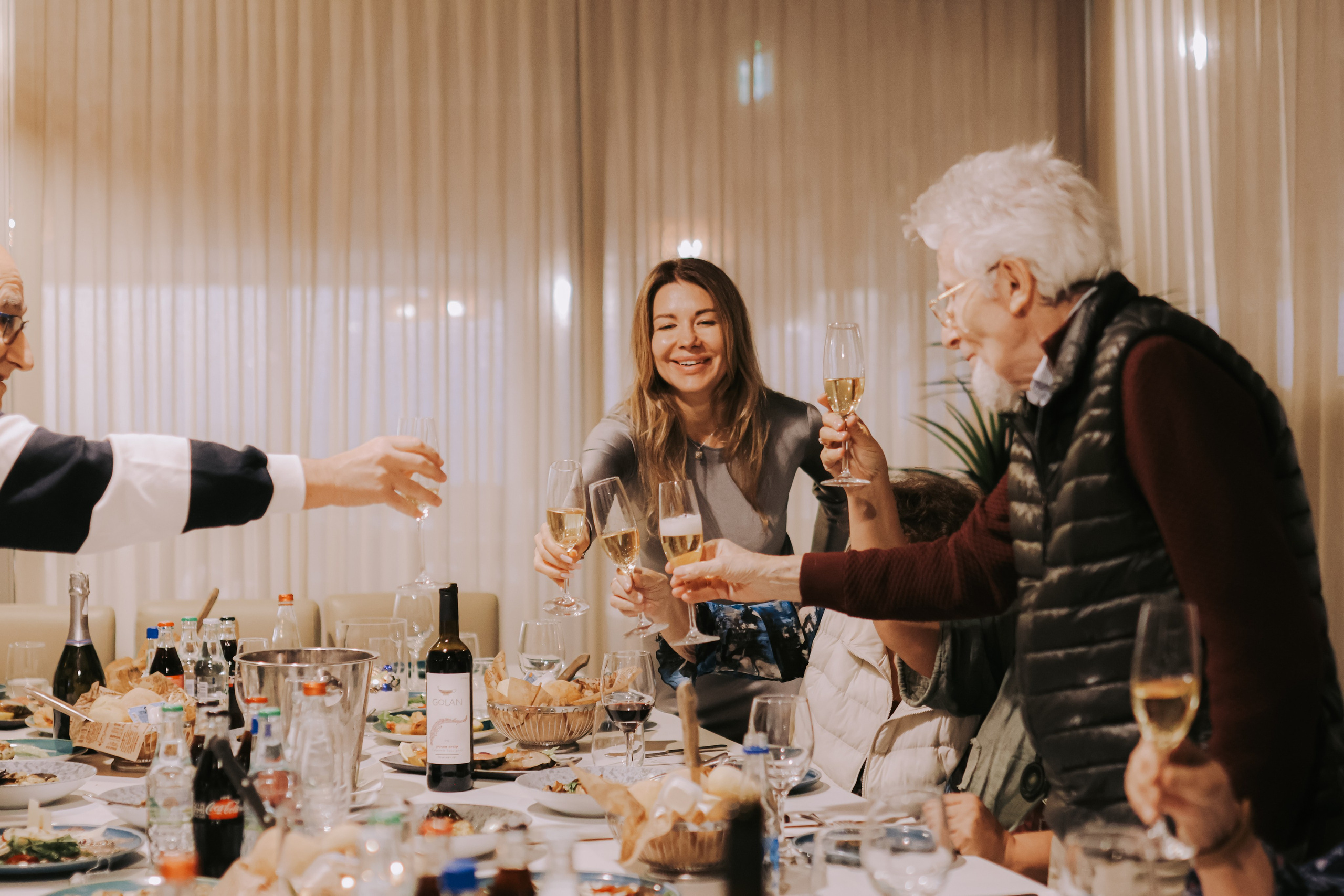 Engagement dinner, Bat Yam | December 2025. Photographer in Israel Alice Milchin