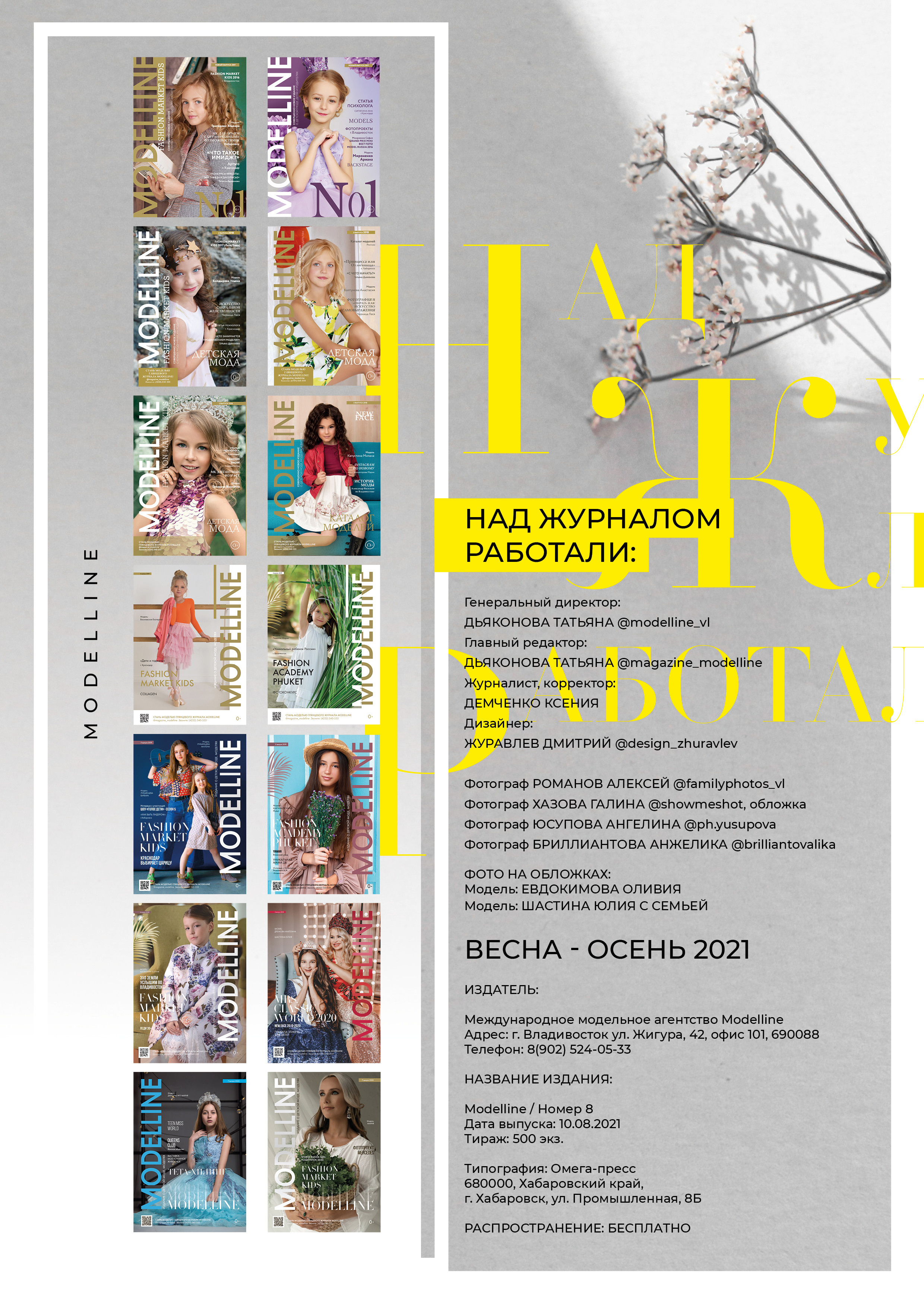 Журнал. Модельное Агентство