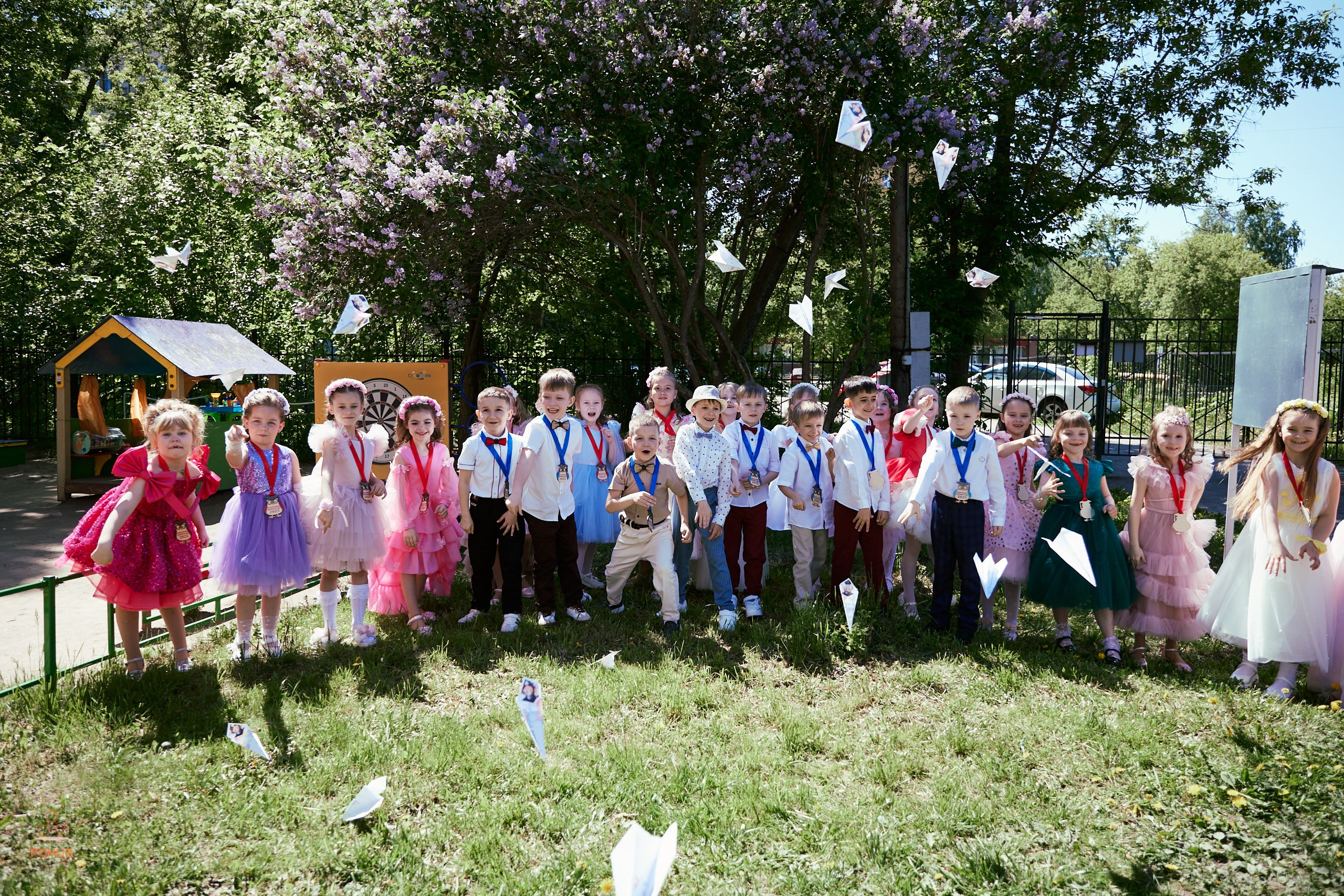 Выпускной детский сад. Спортивный фотограф Некрасов Денис