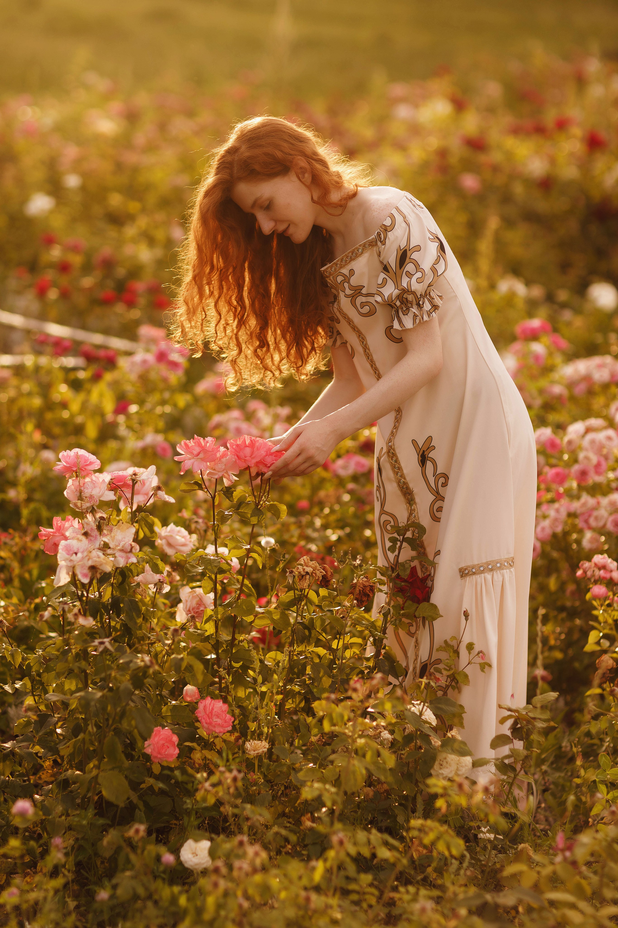 Фотосессия на заливе с Татой в платье от Ирины Павловой. Портретный и репортажный фотограф в Чебоксарах Андриян Чаркин