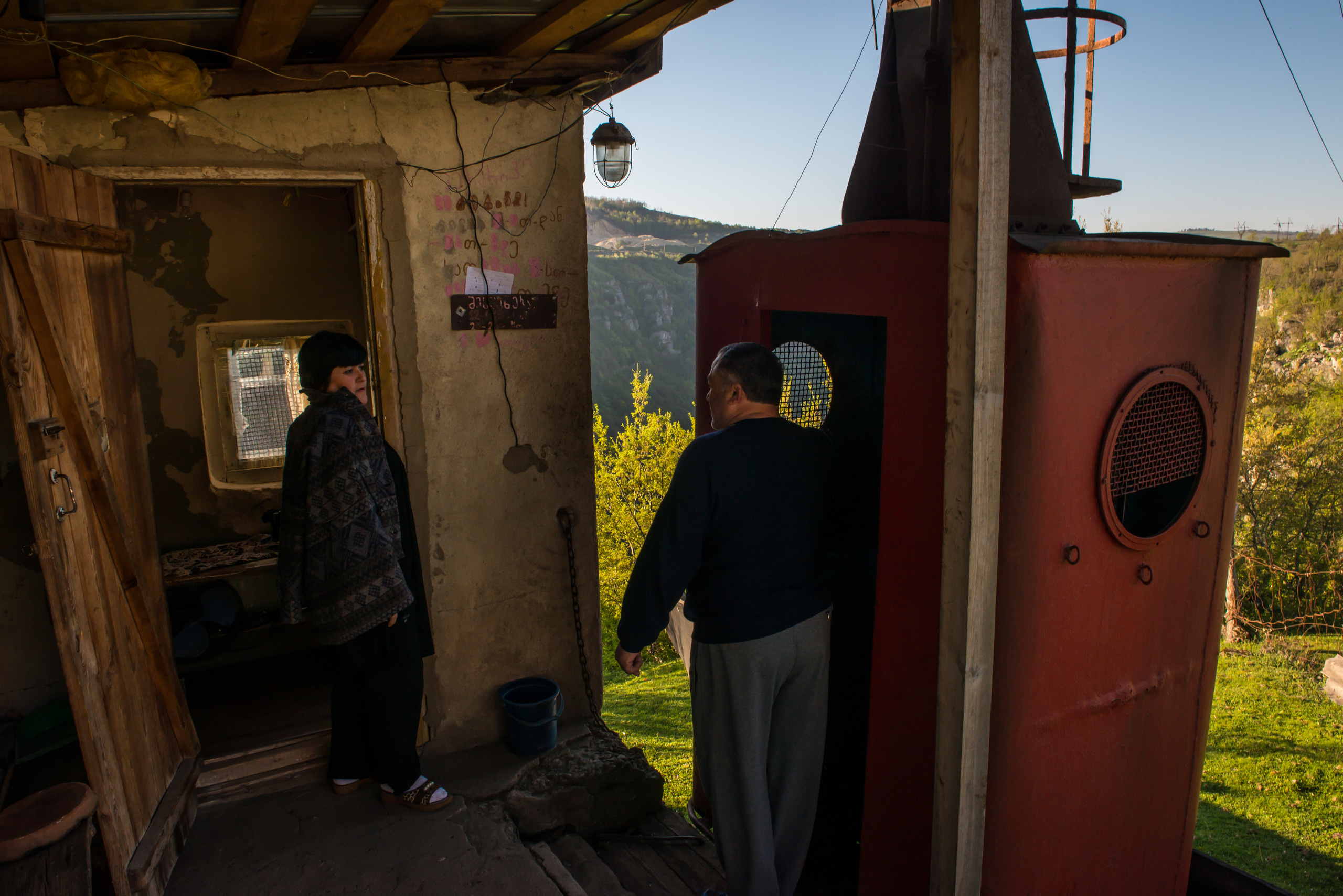 Dimitri Bakhtadze, Chiatura. City view. Dimitri Bakhtadze photographer