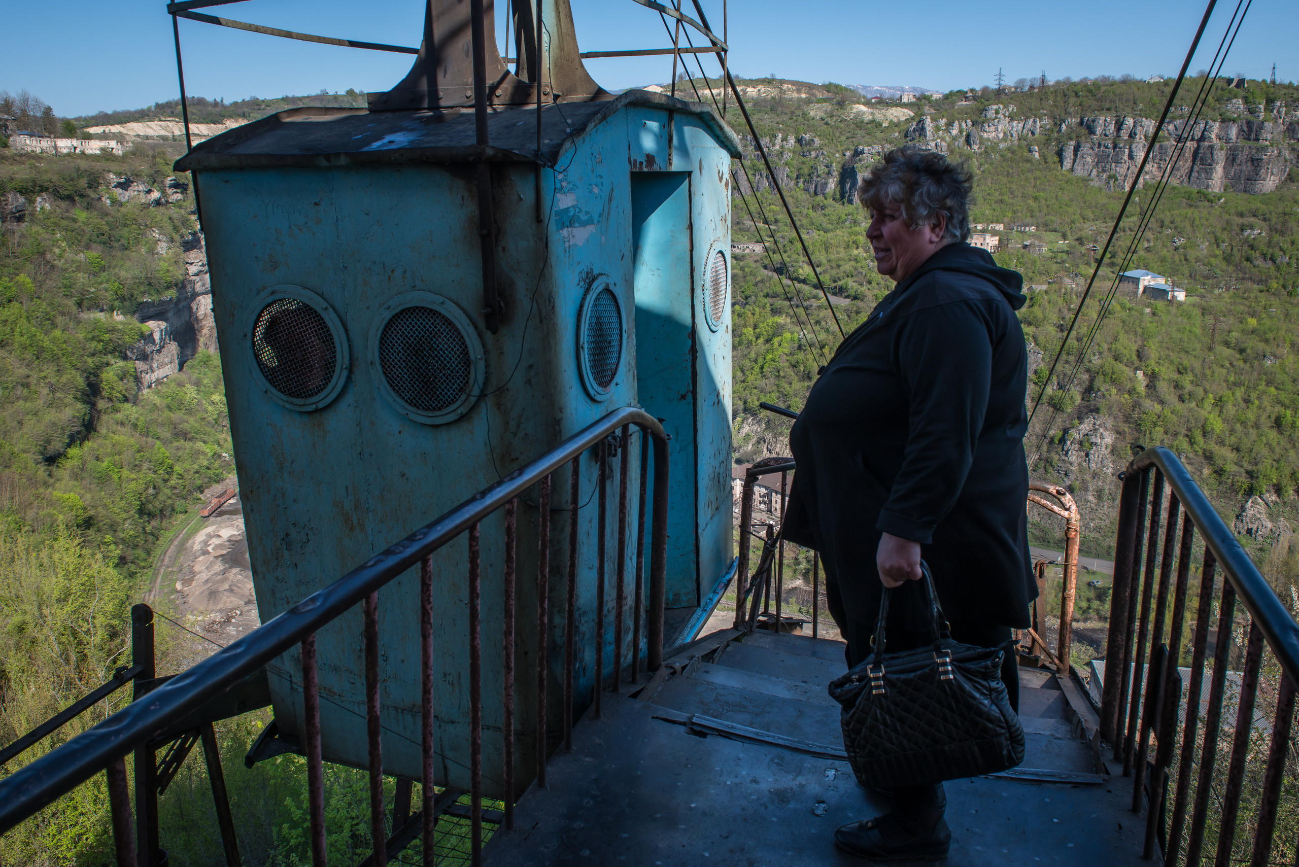 Dimitri Bakhtadze, Chiatura. City view. Dimitri Bakhtadze photographer