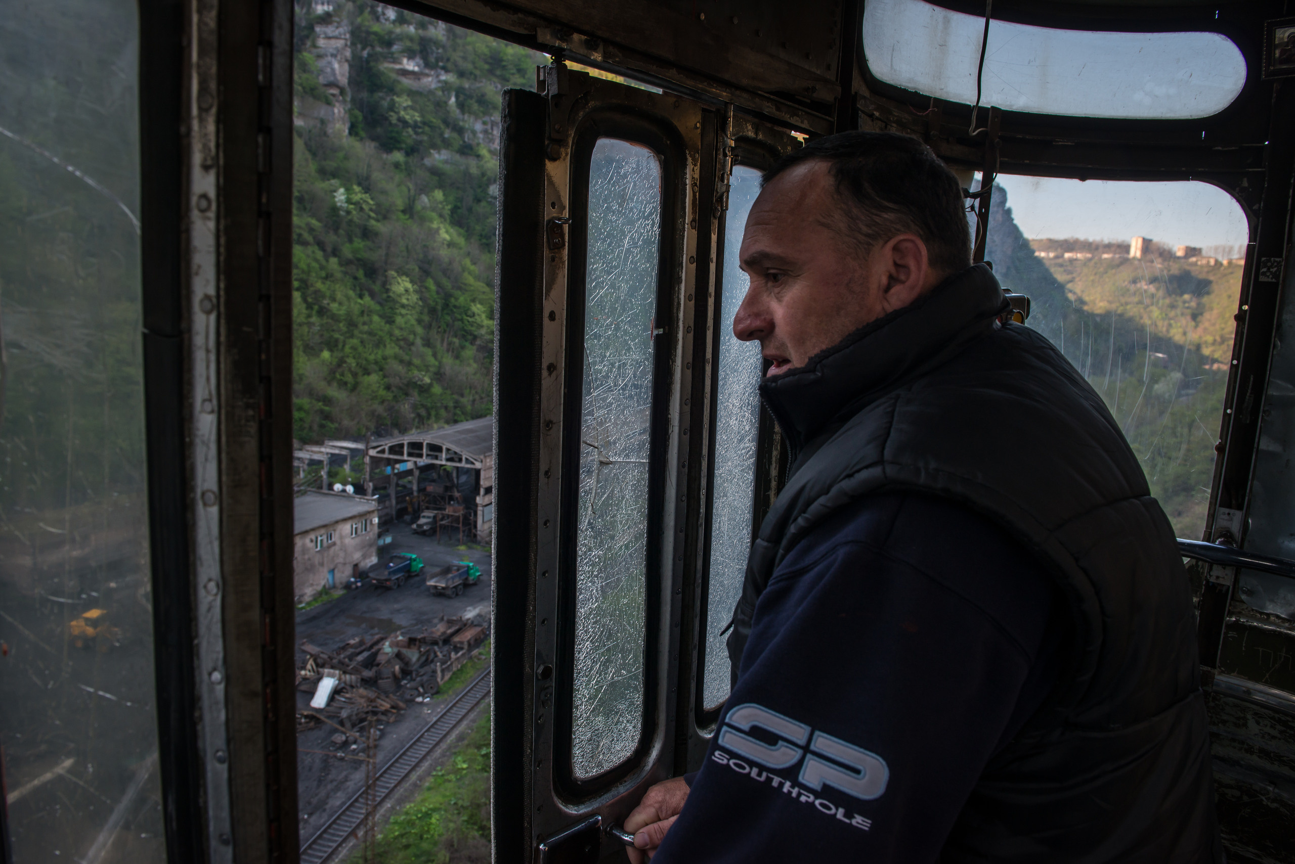 Dimitri Bakhtadze, Chiatura. City view. Dimitri Bakhtadze photographer