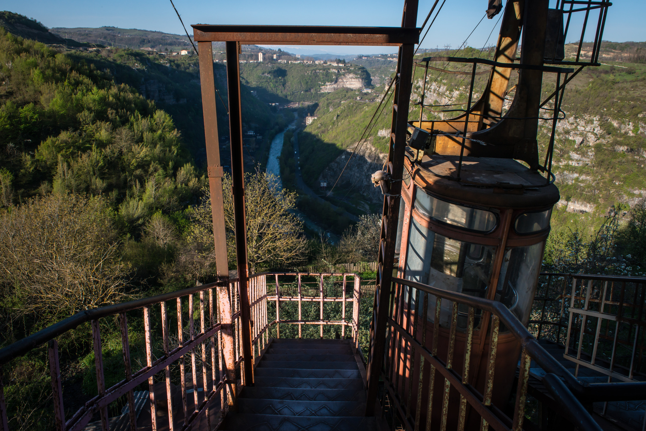 Dimitri Bakhtadze, Chiatura. City view. Dimitri Bakhtadze photographer