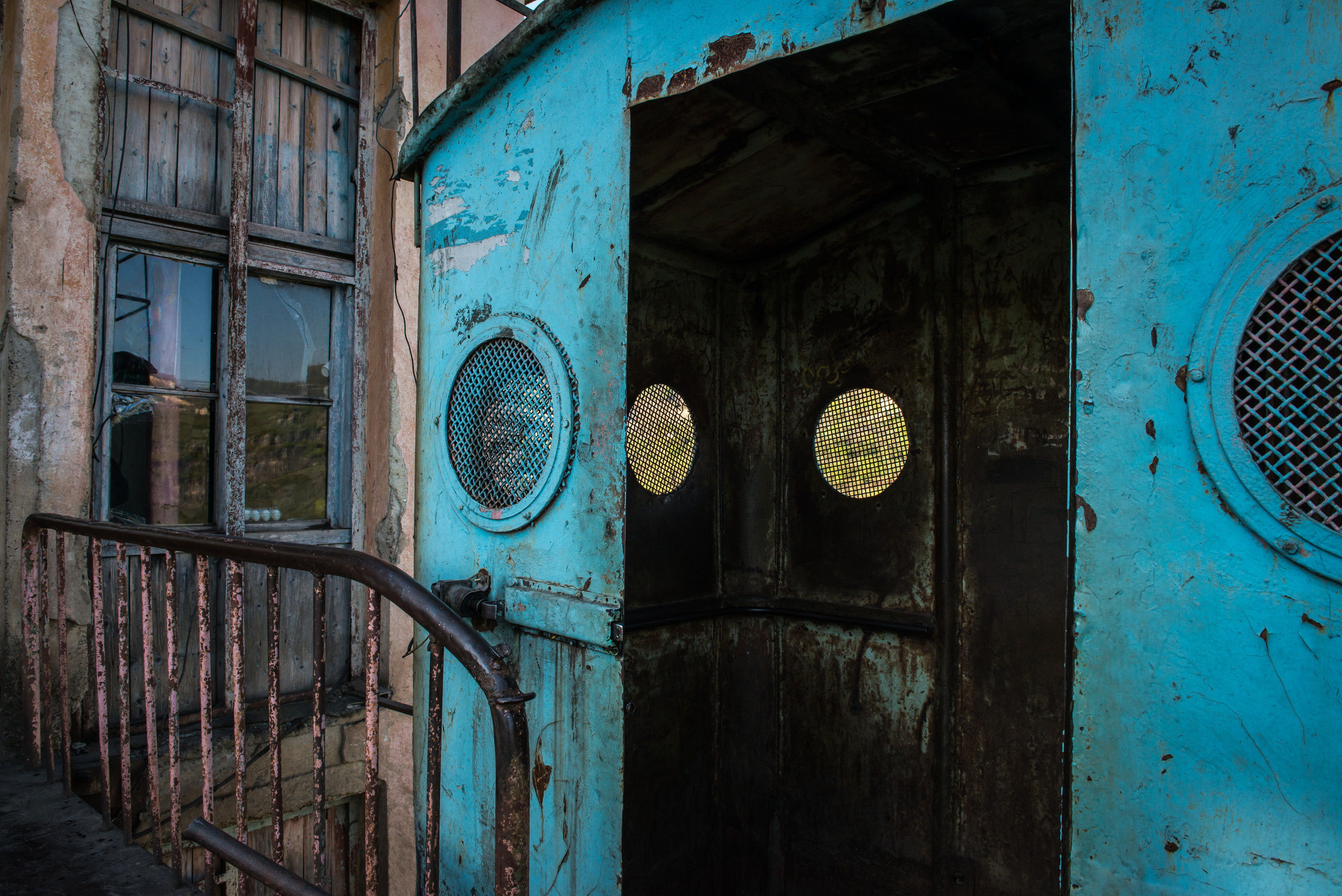 Dimitri Bakhtadze, Chiatura. City view. Dimitri Bakhtadze photographer