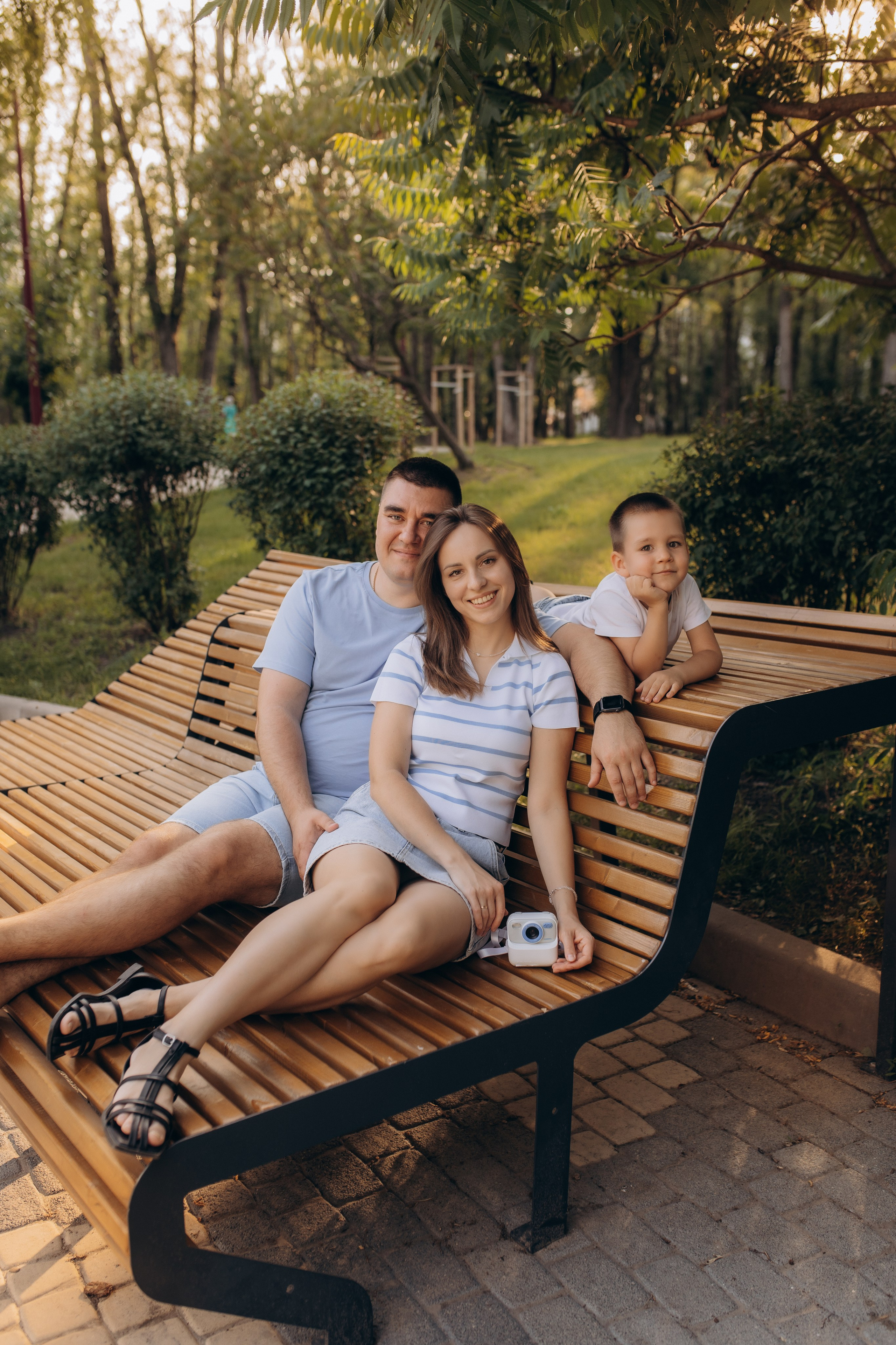 Прогулка в парке. Свадебный и семейный фотограф в Белгороде Евгения Курочкина