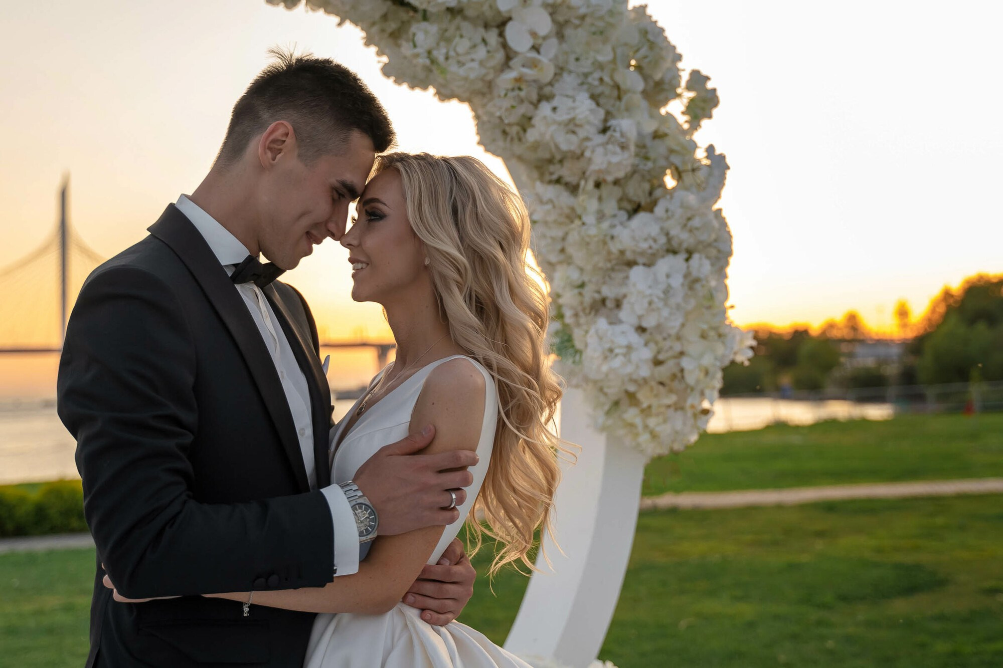 Свадьба в Four Seasons и Royal Beach. Свадебный фотограф в Санкт-Петербурге и Москве Андрей Нестеров