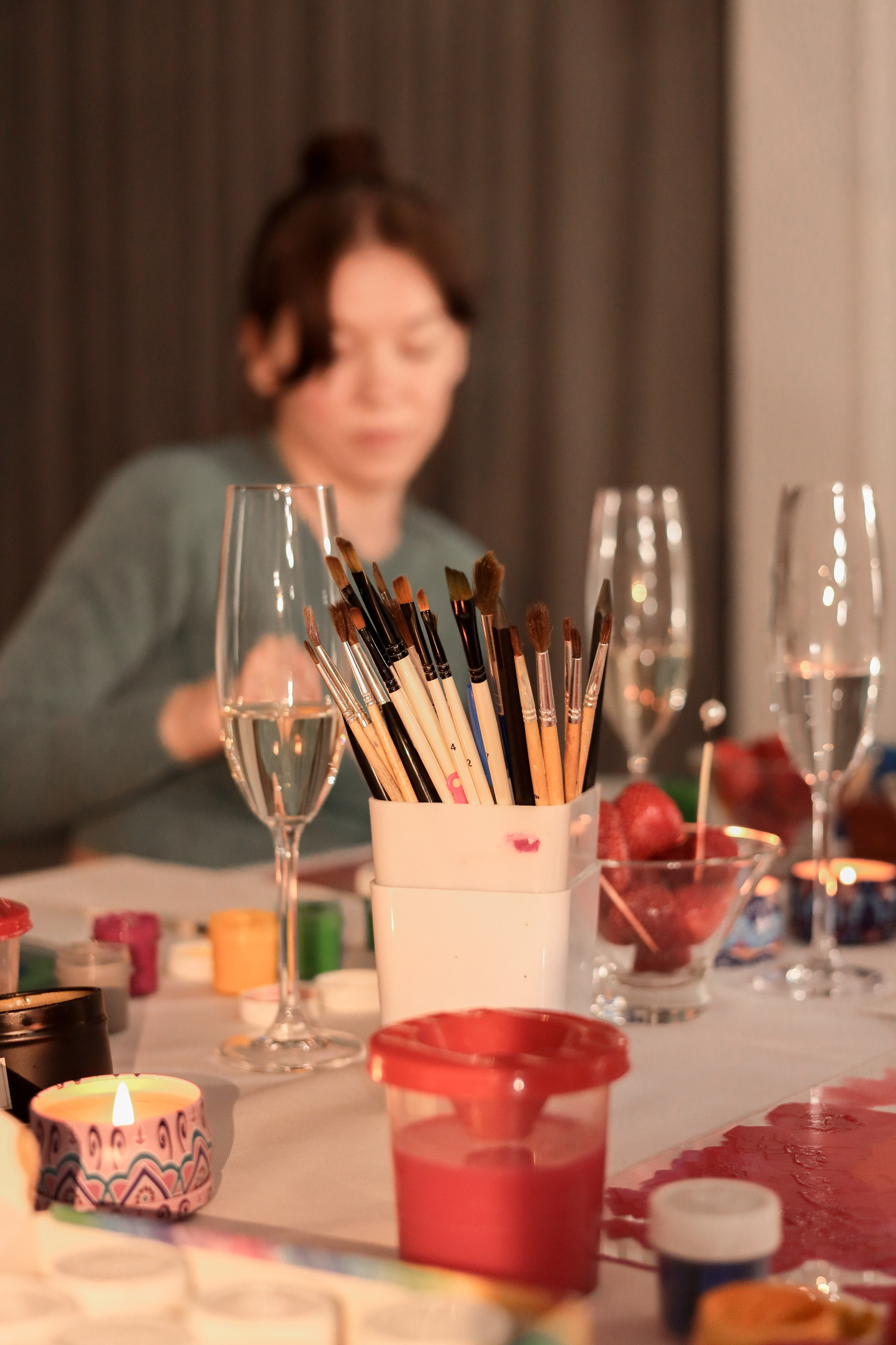 Арт-терапия + аэройога. Фотограф Надршина Лилия