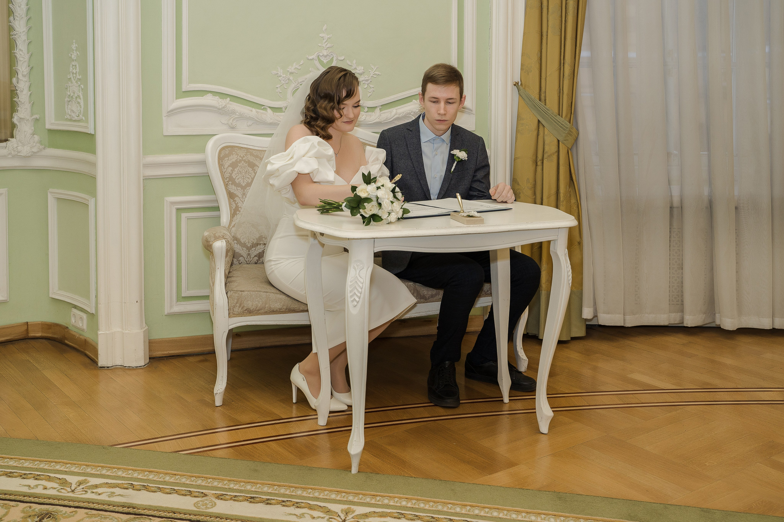 Фёдор и Алёна. Свадебный и семейный фотограф в Пушкине и Санкт-Петербурге Мария Филиппова