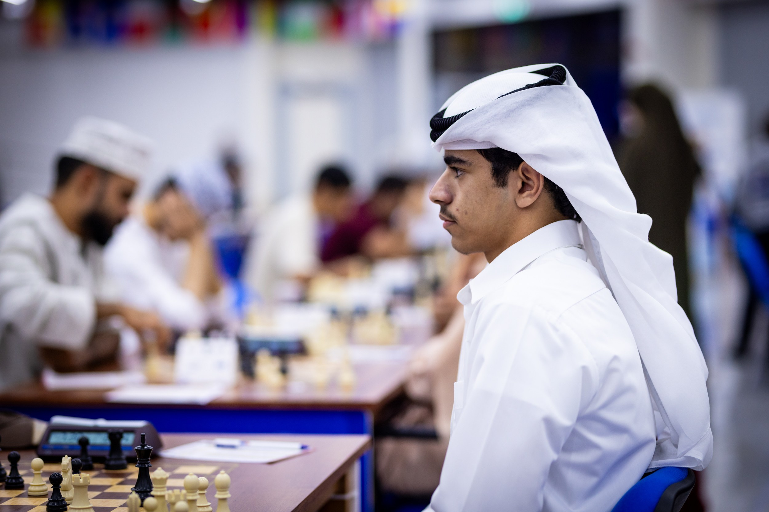 2025.08.28 1st. FUJAIRAH GLOBAL Chess Championship — Round5. Фотограф Анна Штурман (репортажная съёмка любых событий и мероприятий) Anna Shtourman photographer