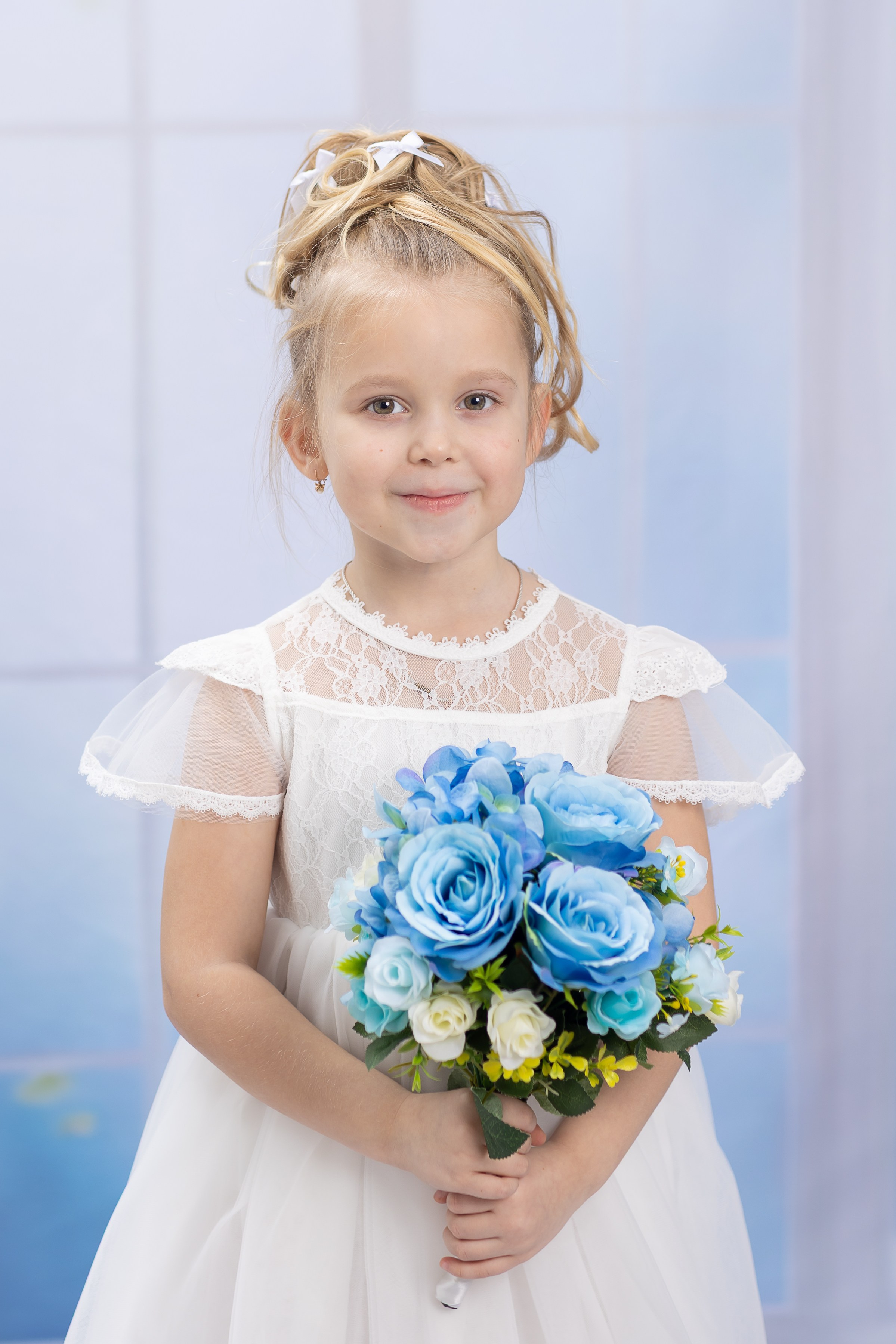 Балерина и скрипач. Фотостудия «Ай-Би-эН»