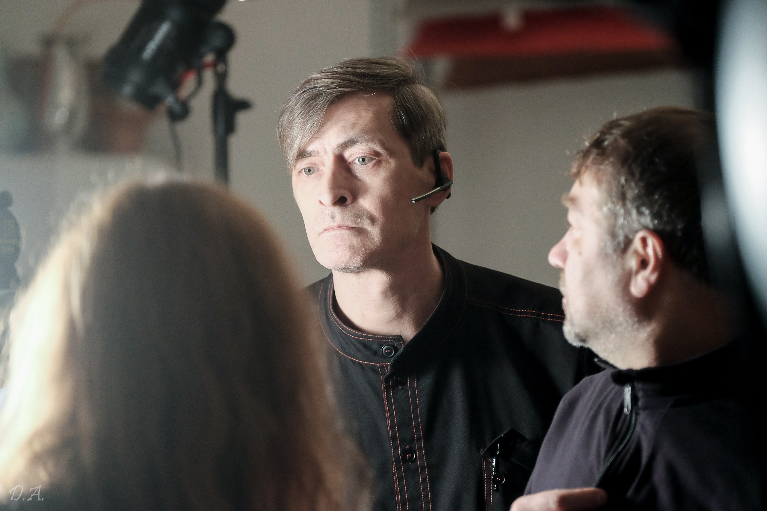 Короткий метр «Подарок». Реж. Серж Самойлов. Бэкстейдж. Фотограф Дмитрий Алексеев