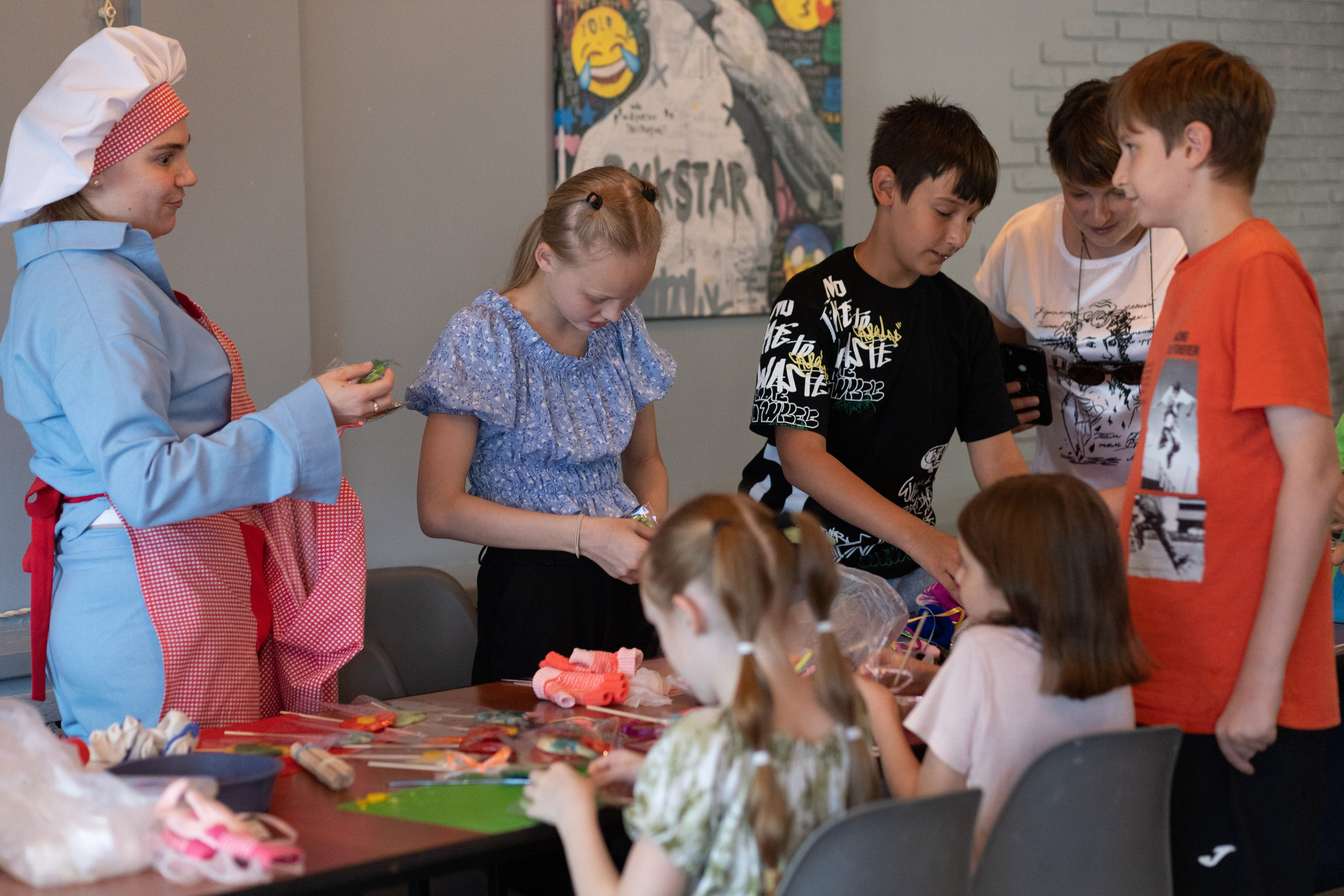 Детский День Рождения. Мастер-класс по изготовлению леденцов. Марина Лавинская Фотограф из Москвы