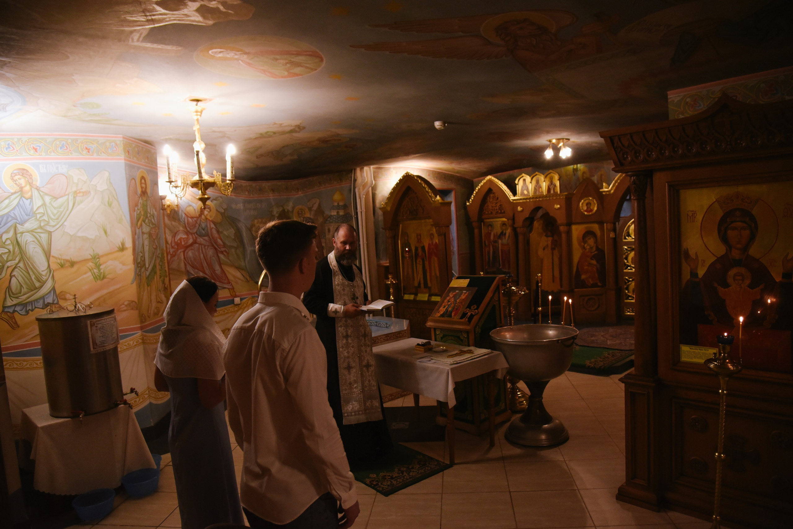 Крещение Ксении. Фотограф Лола Волна, город Москва