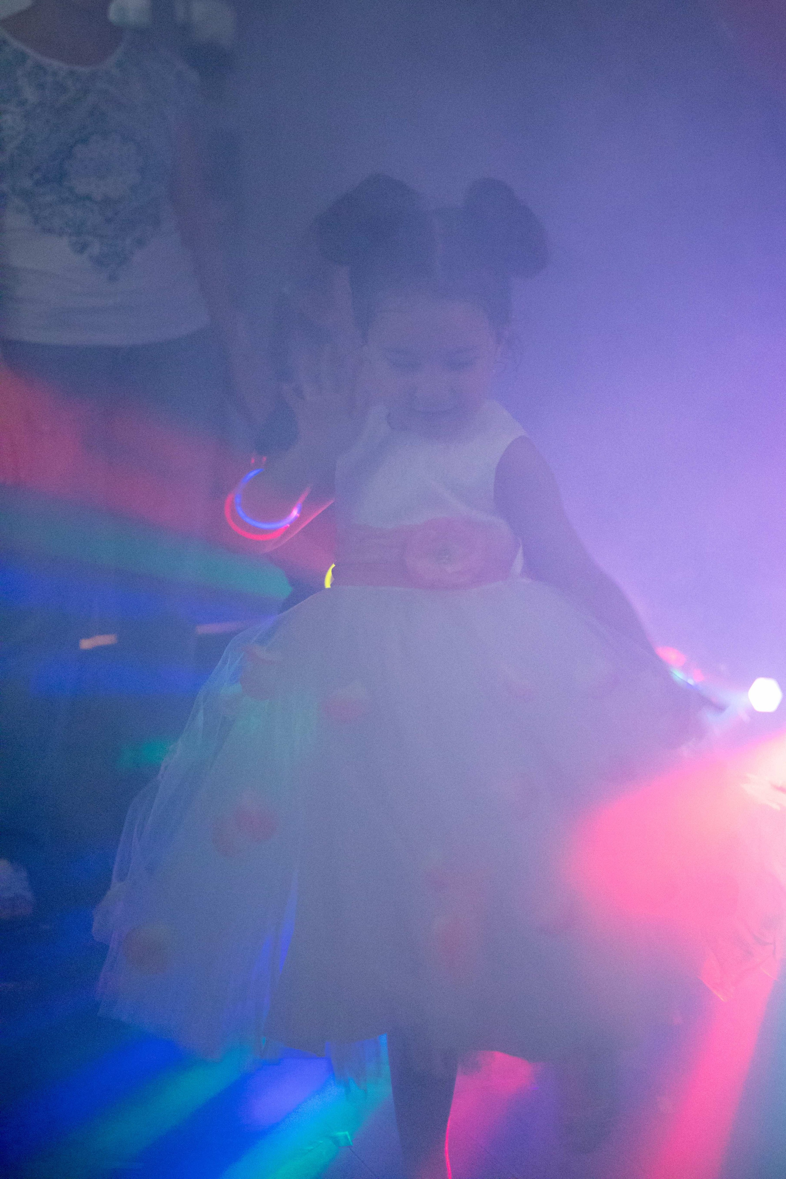 Детская фотосессия с дискотекой