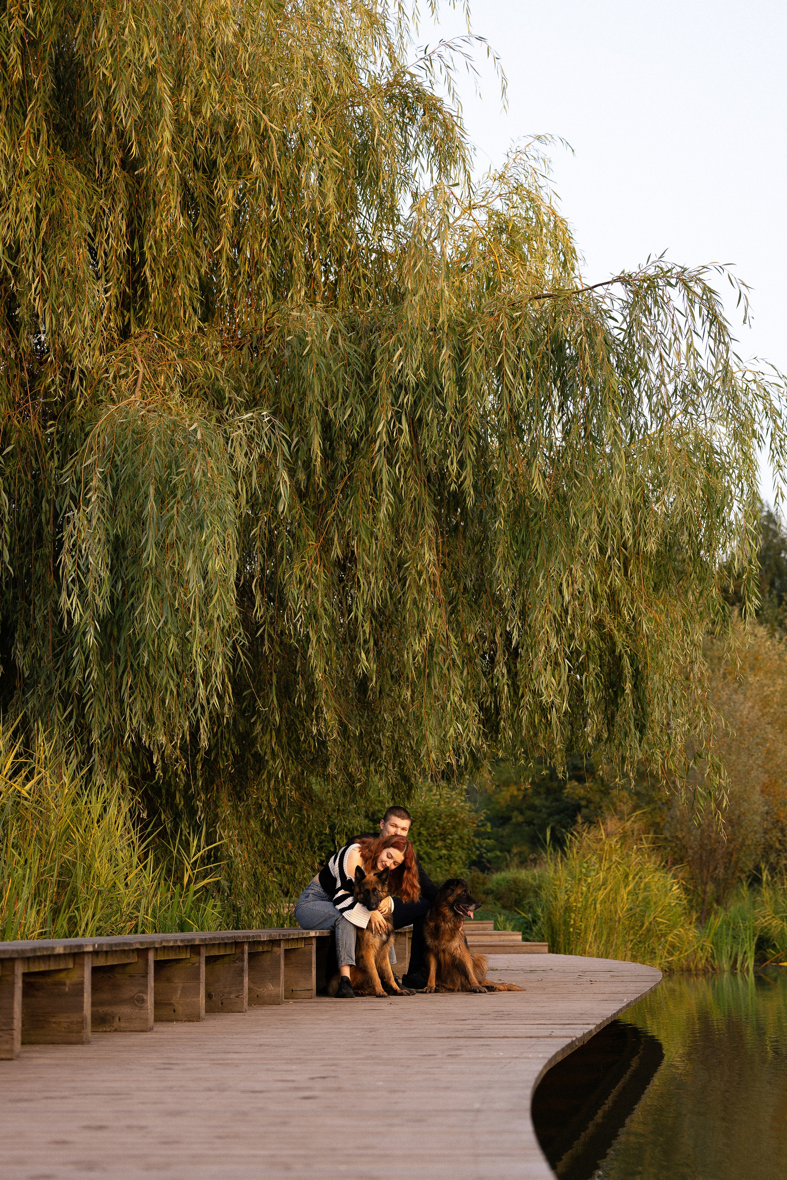 Алена, Матвей, Фанни и Фрея. Фотограф и видеограф анималист Аганина Дарья