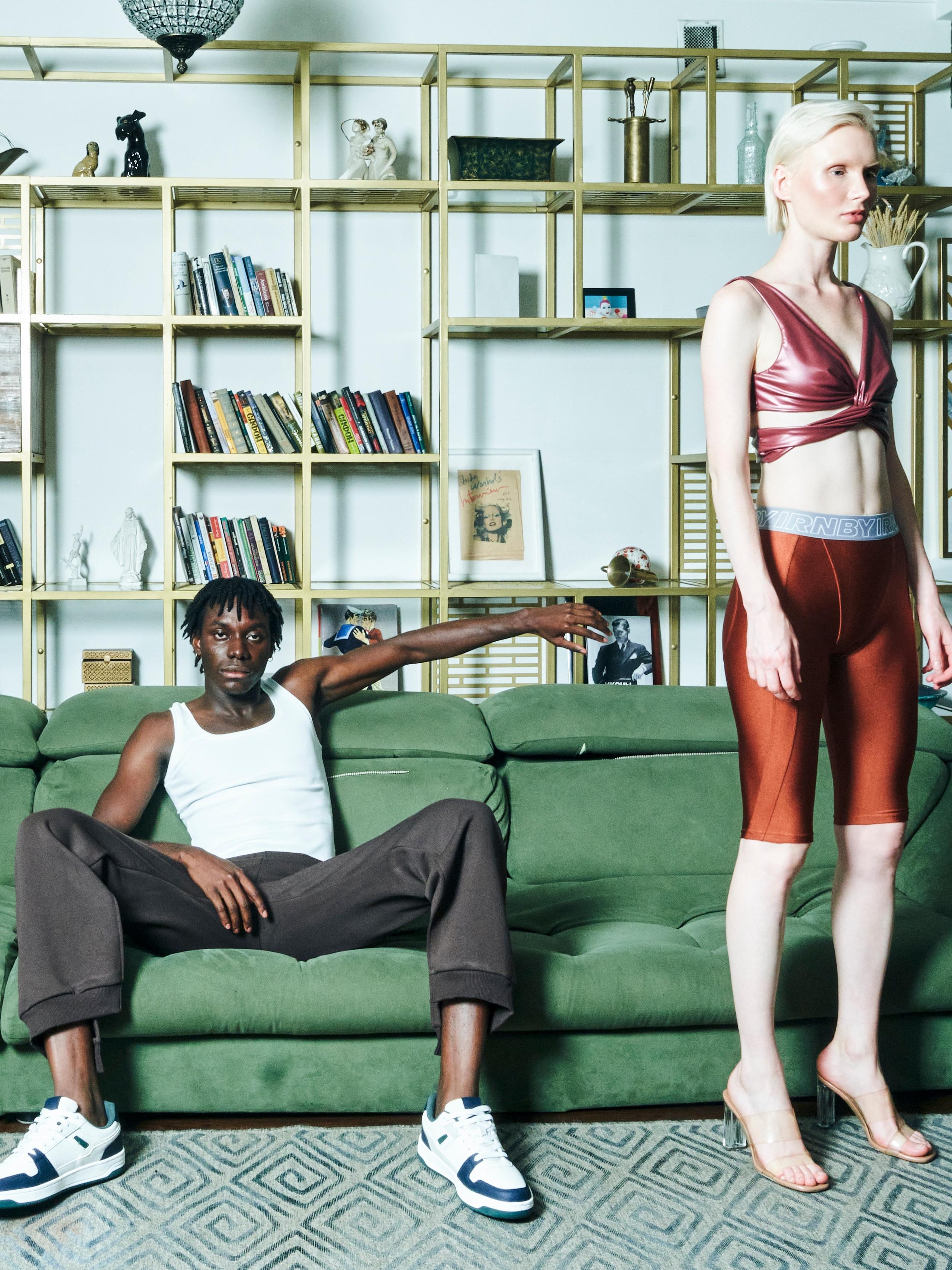 Clothes and jewelry. Berman Euginia