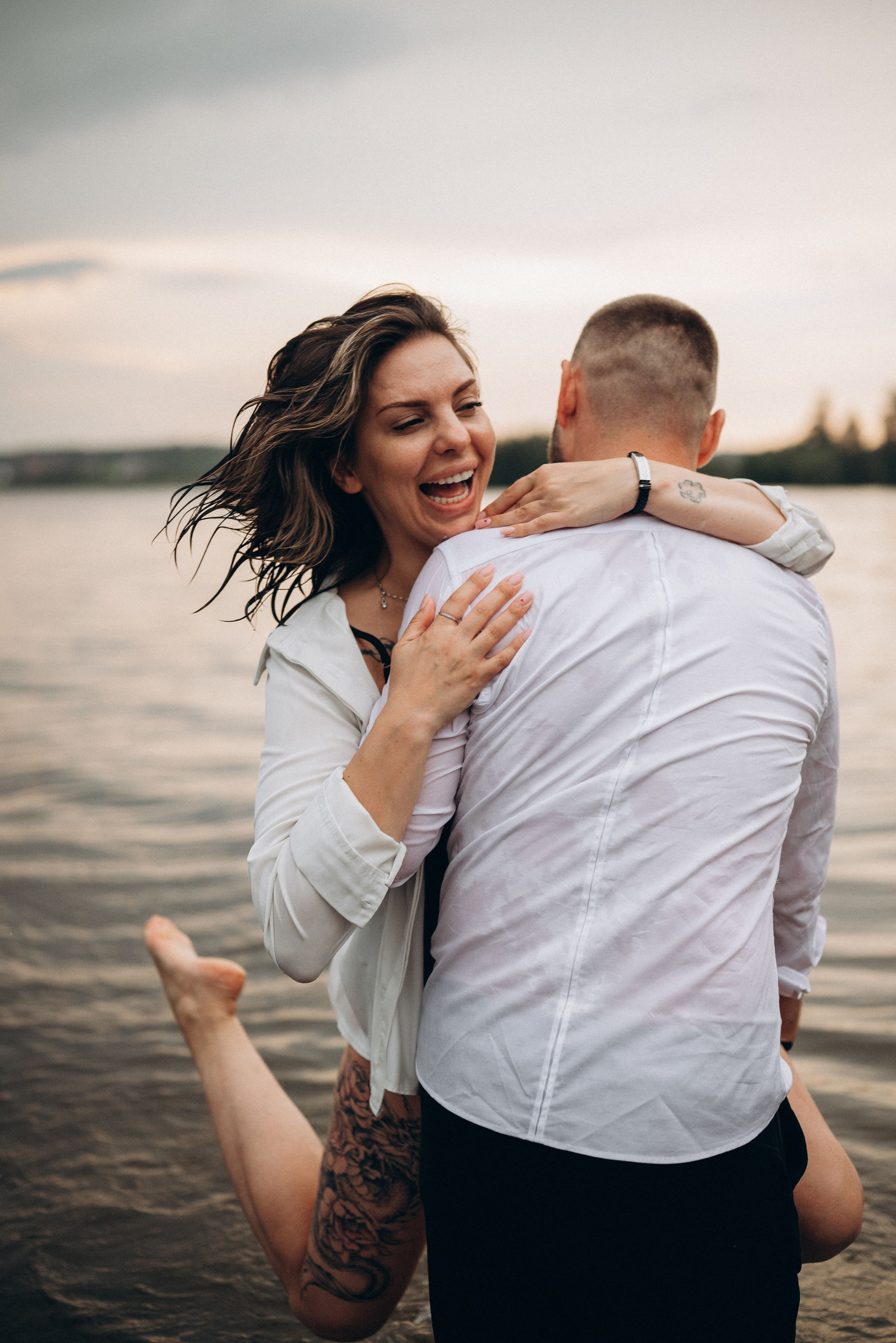 На закате. Семейный фотограф в Москве Дарья Пузикова