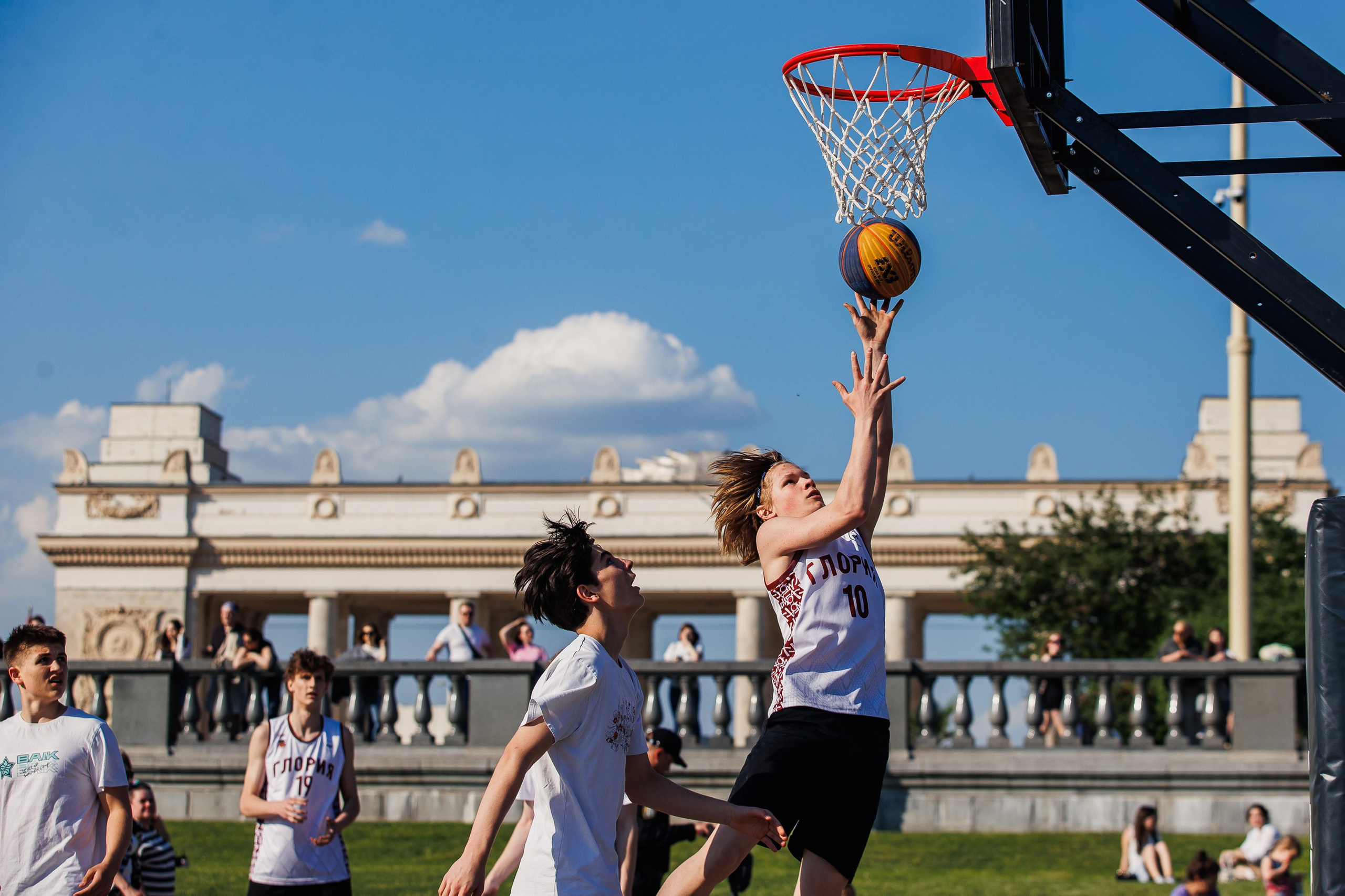 Стритбаскет тур в Парке Горького. Photographer Danil Aykin