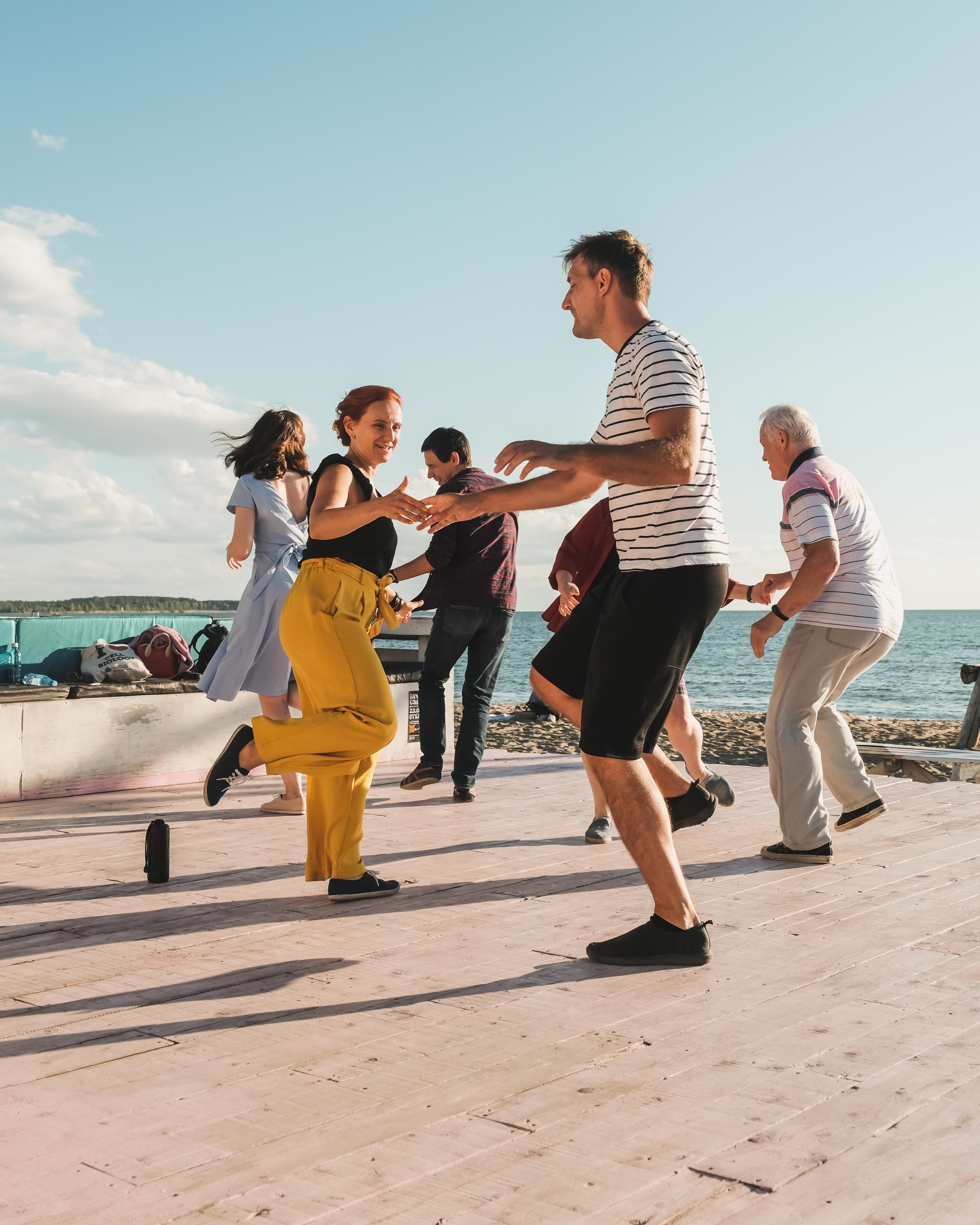 Танцы на море. Семейный и детский фотограф в Москве Светлана Потемкина