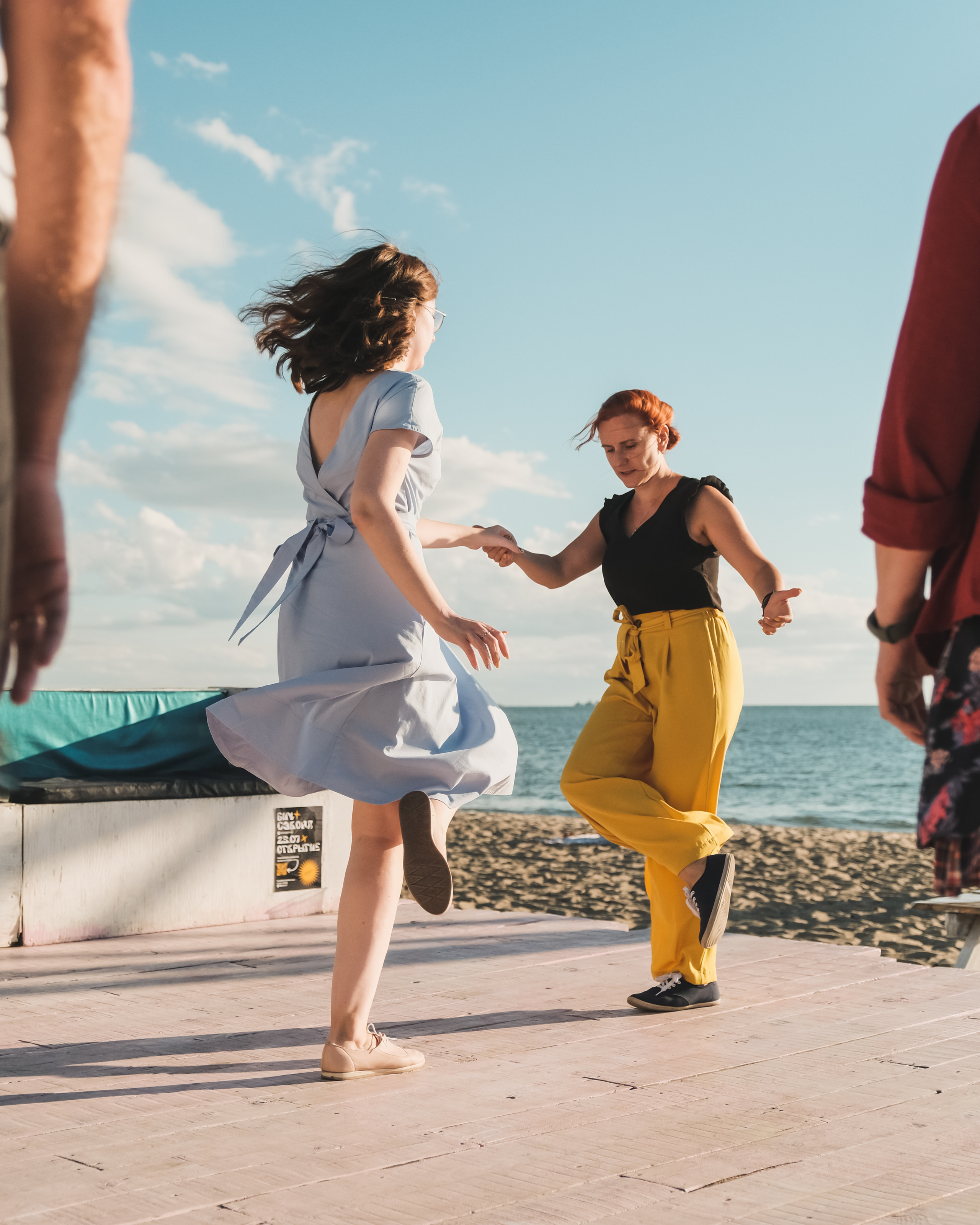 Танцы на море. Семейный и детский фотограф в Москве Светлана Потемкина
