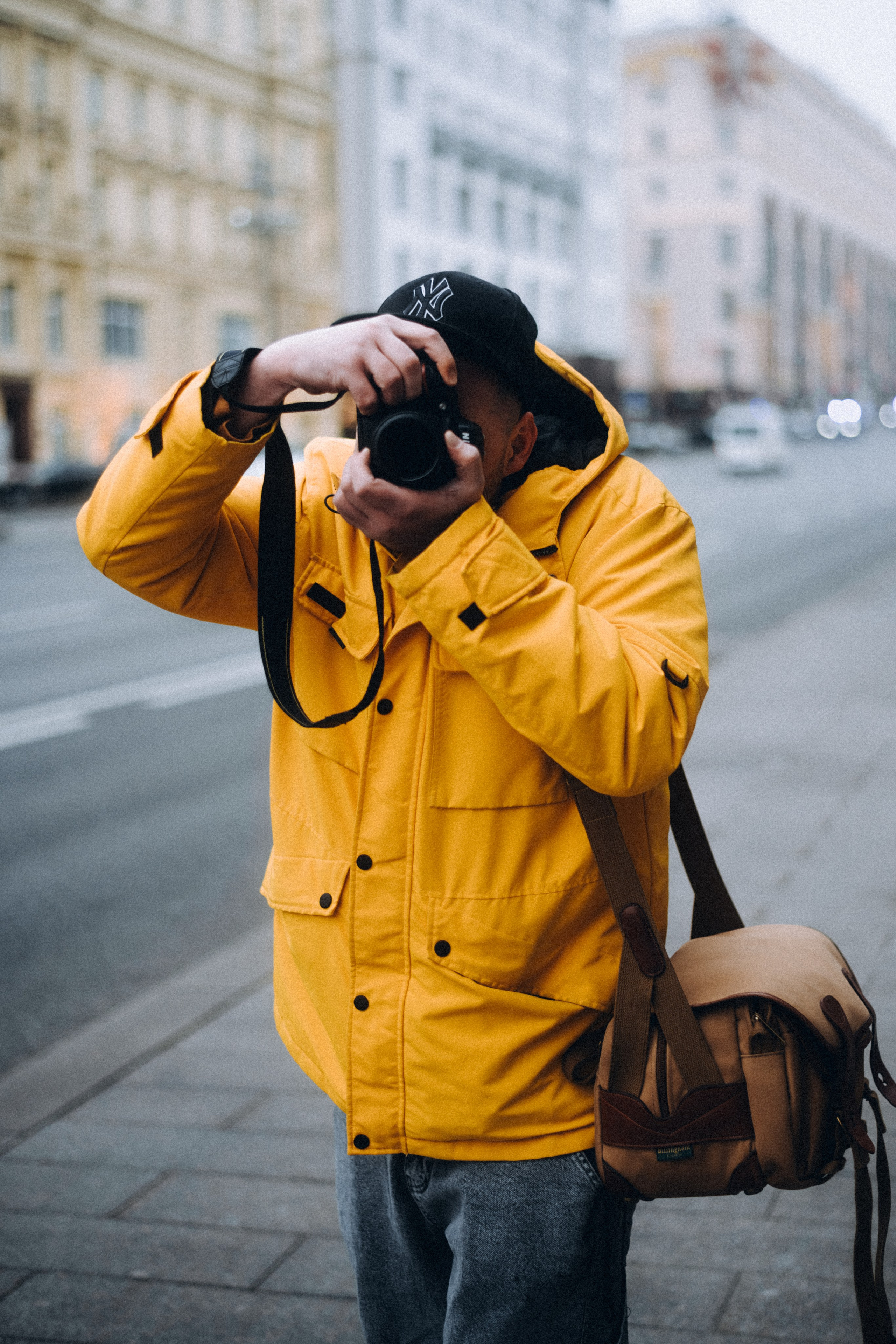 Уличная фотосессия в центре города