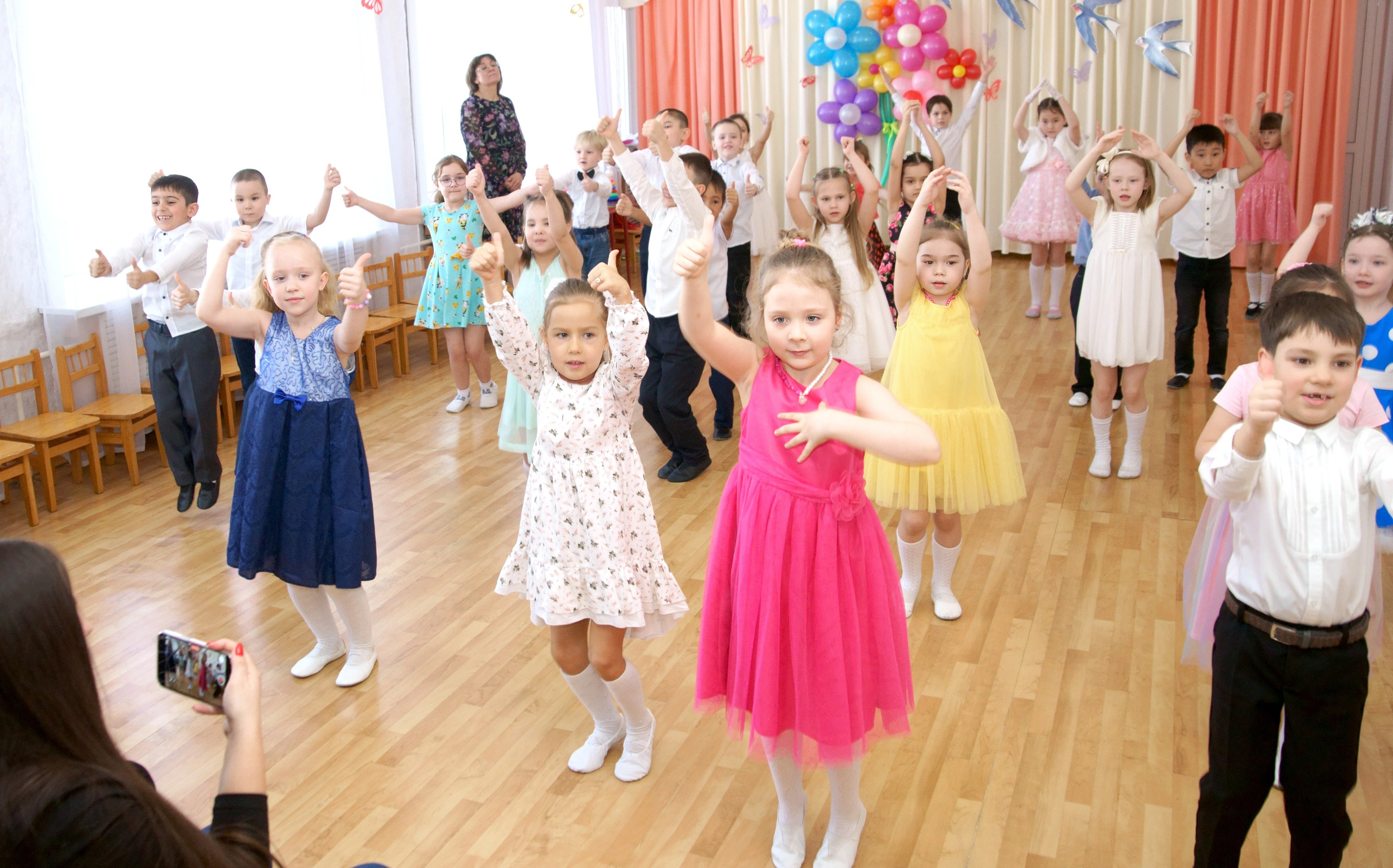 Фотосессия выпускников детского сада в Иркутске